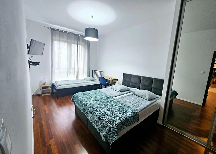 Rooms Green Rydygiera 17 Own Room Tv Wifi