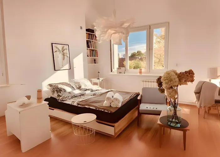Spacious, Quiet And Bright Apartment, Close Center, Parking, Air-Conditioned Rooms