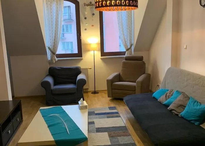 Spacious 2-Rooms Penthouse In Warsaw City Center