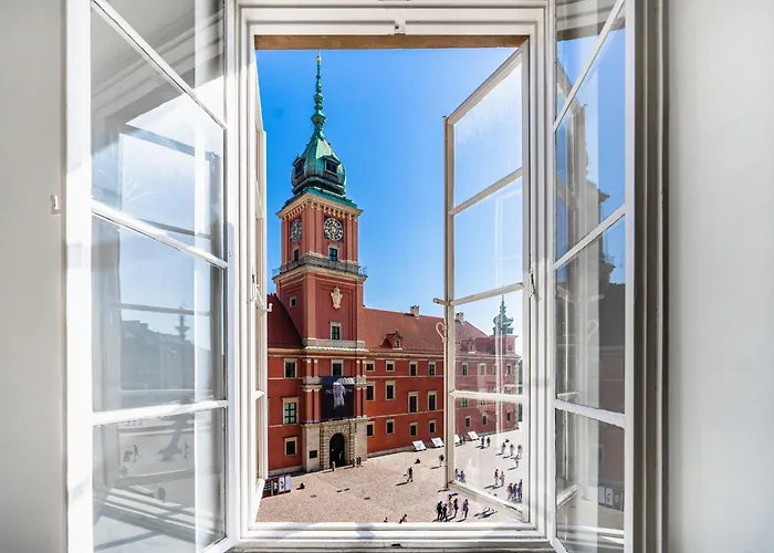Warsaw Castle Apartments - Prime Location, Historic City Center, Castle View, Fast Internet - By Rentujemy