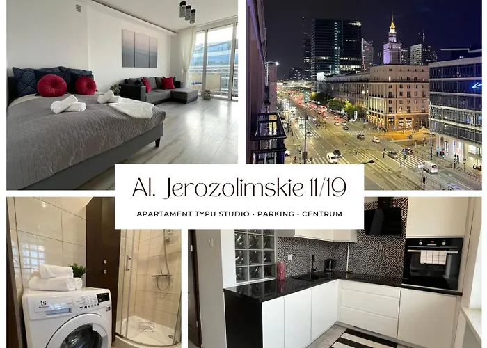 Aleje Jerozolimskie 11 19 - Darmowy Parking - Free Parking - 1Km Do Dworca Centralnego, 850M Stacja Metra Nowy Swiat