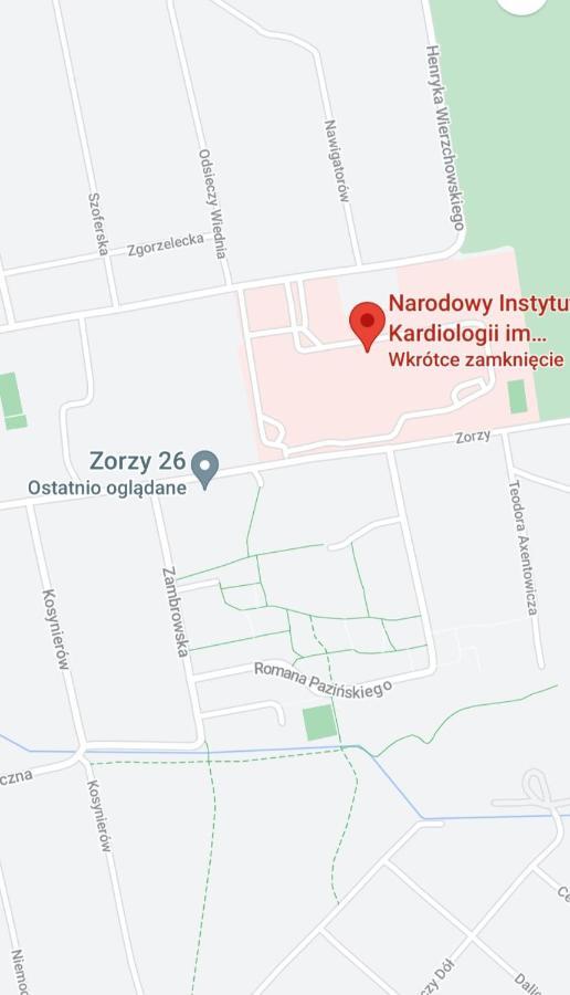 Apartament Zorzy Przy Instytucie Kardiologii Anin Apartament Warszawa