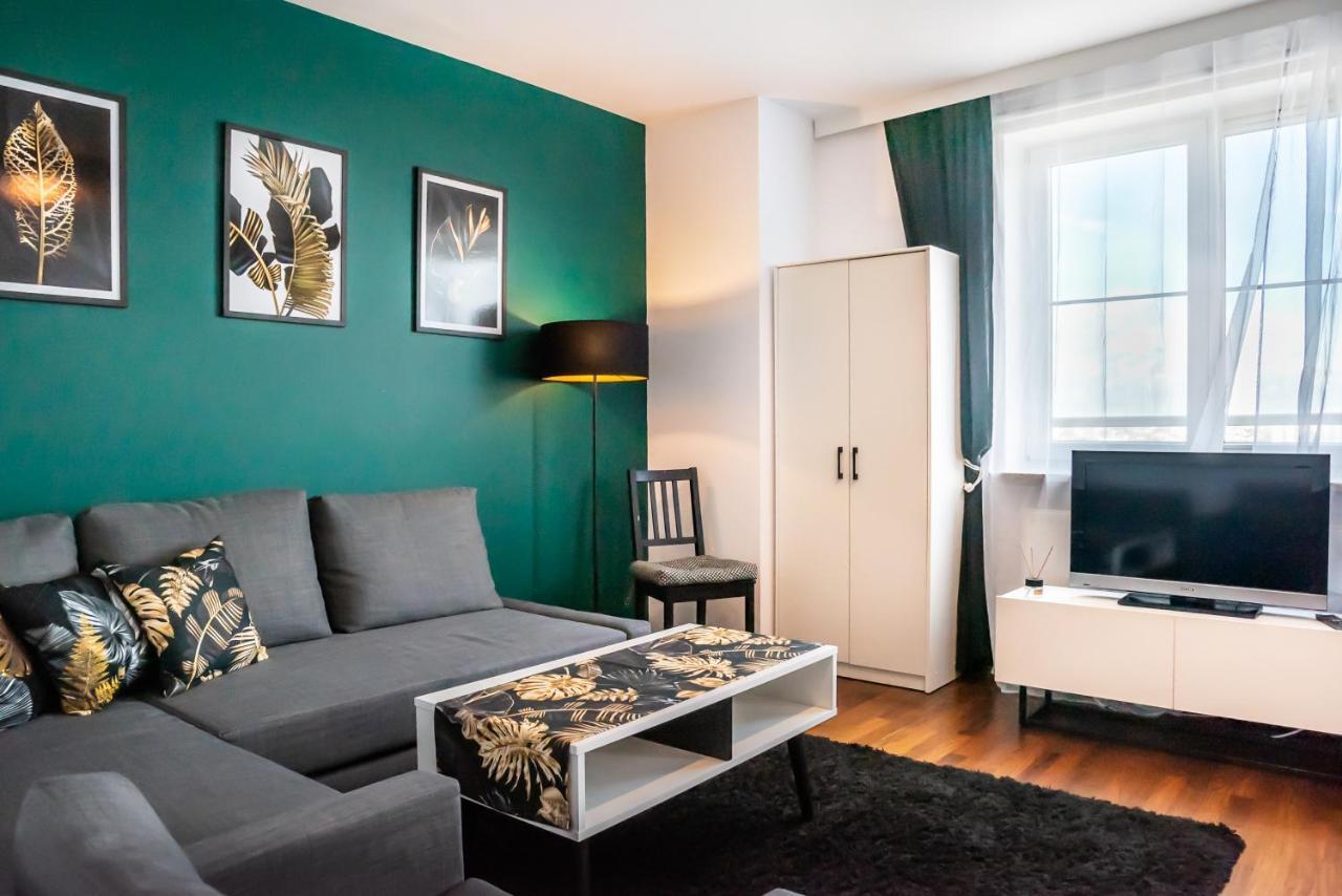 Saska Kępa Emerald Studio Apartament Warszawa