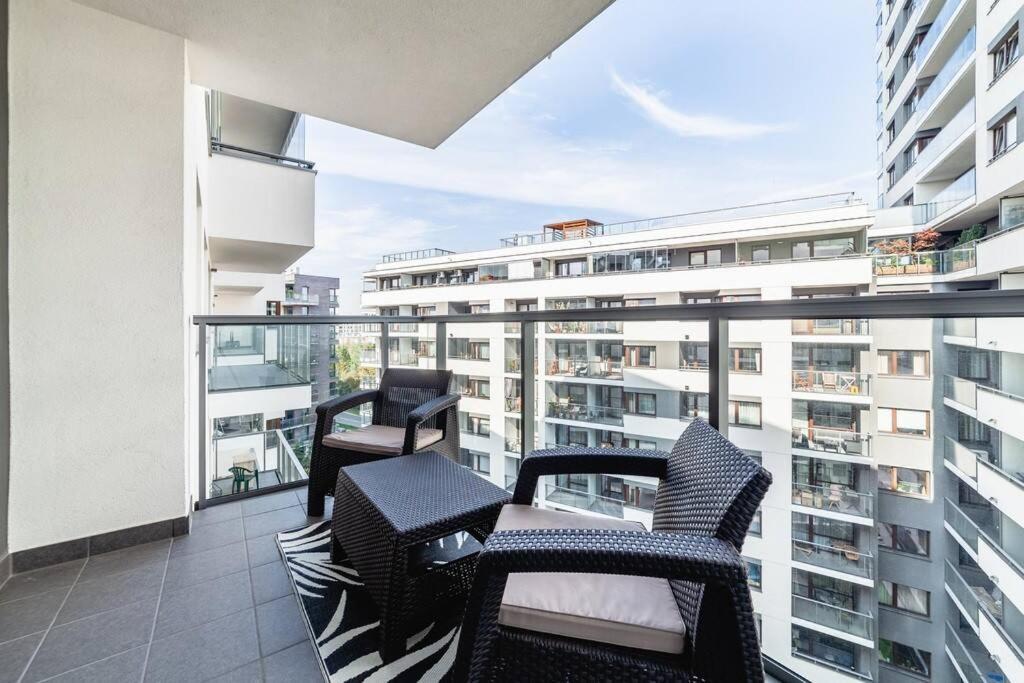 Stylowy Centrum Warszawy Z Tarasem Apartament *