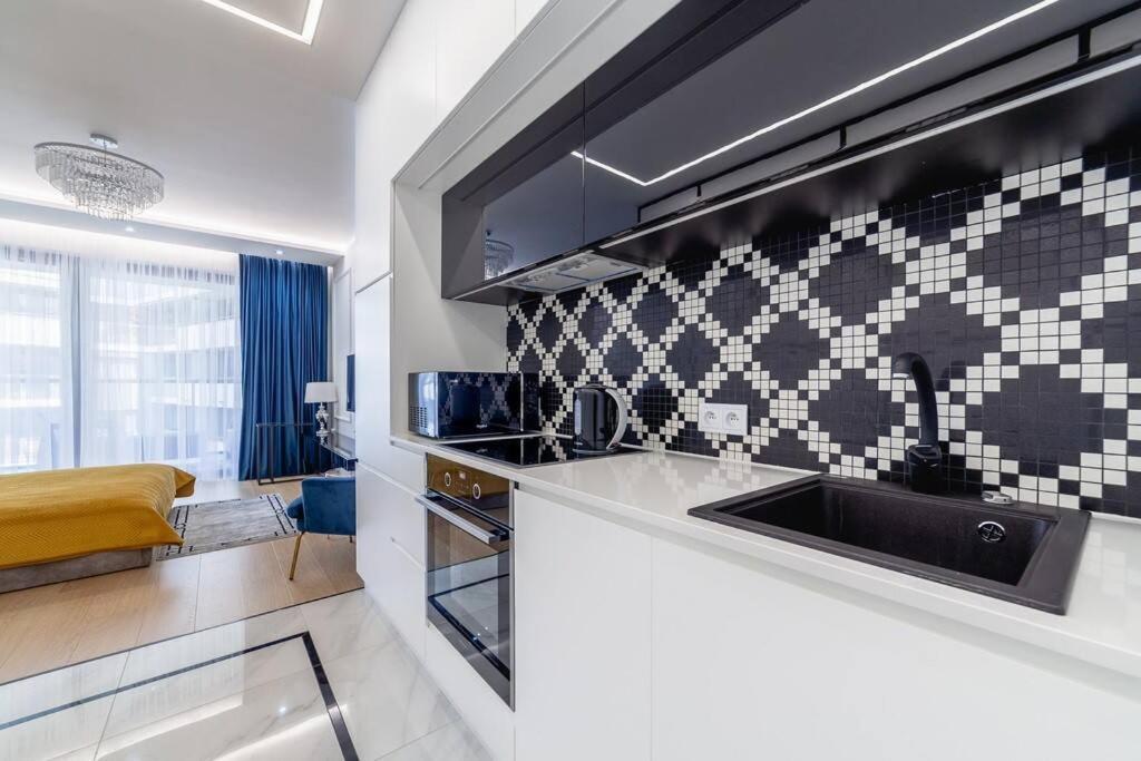 Stylowy Centrum Warszawy Z Tarasem Apartament *