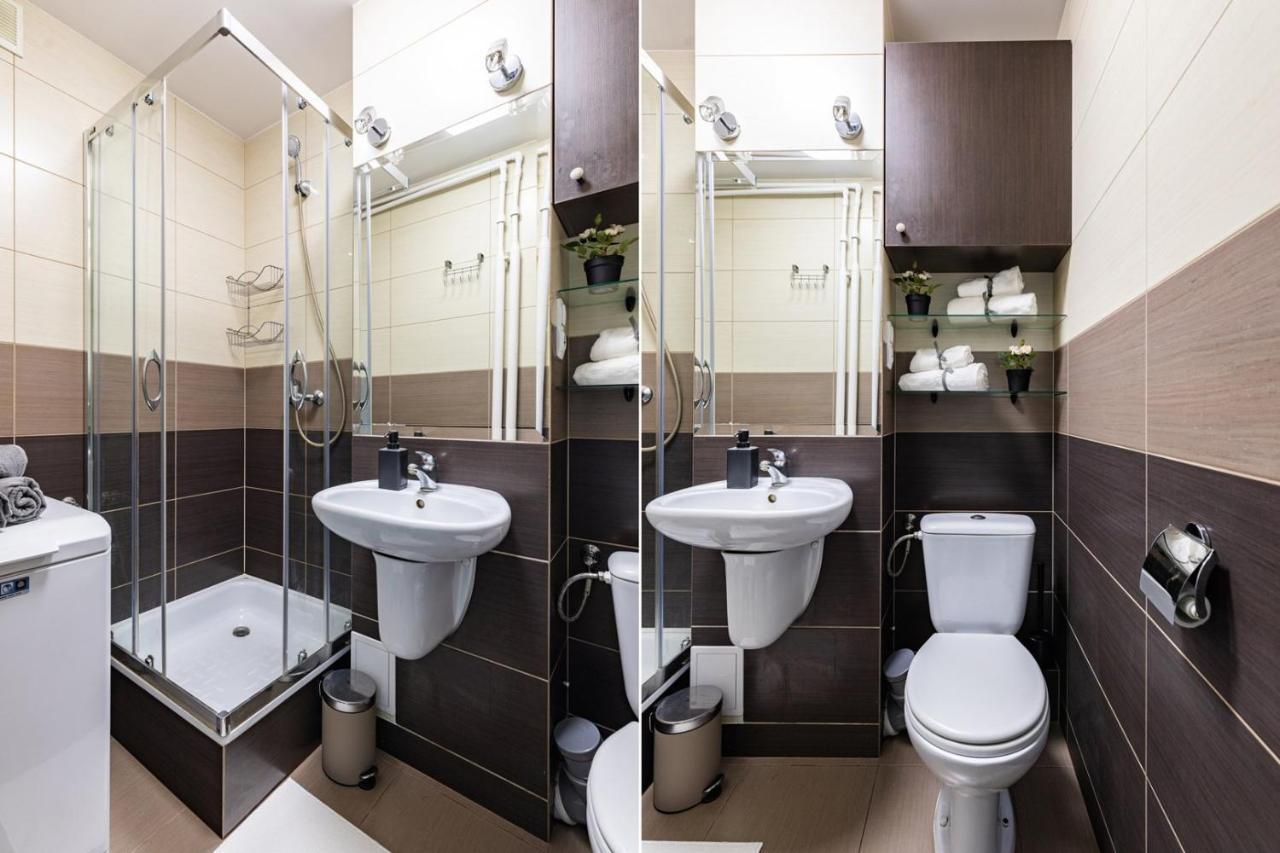 Apartament Superapart Saska 48a, Sleek 6th-floor With Balcony & Elevator Access Warszawa