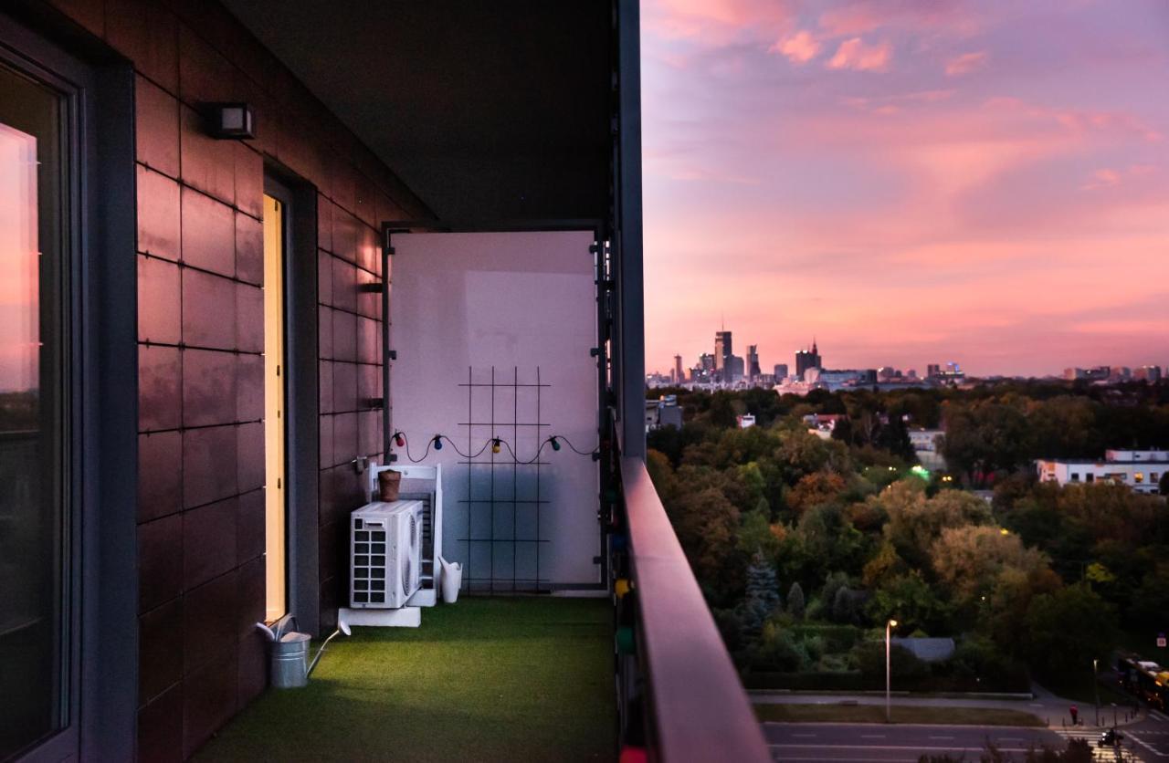 Apartment Qbik Artistic Cityscape Warsaw