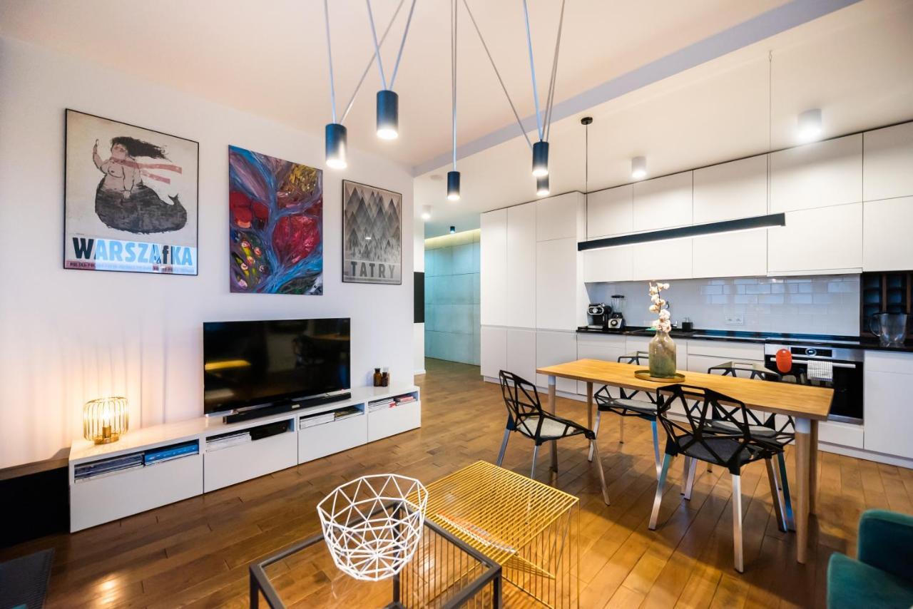 Apartment Qbik Artistic Cityscape Warsaw