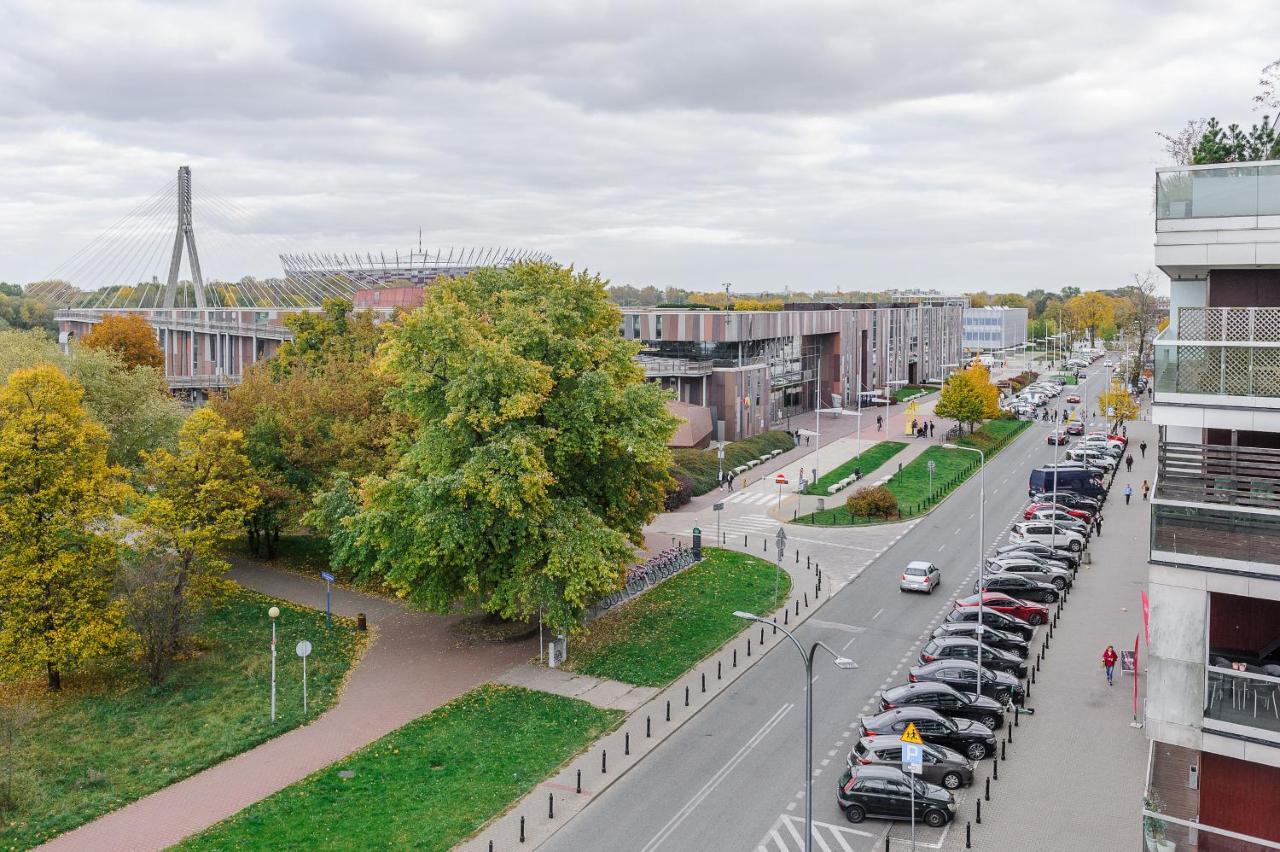 Apartment Lumina With A Large Balcony Near Presidential Palace And River Warschau