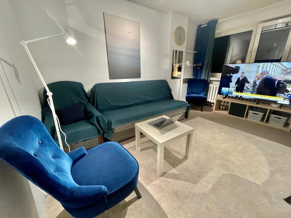 Apartament Blue 3 Metro Wifi 1 Gbs 75'tv Netflix Hbo Max Appletv Amazon Warszawa