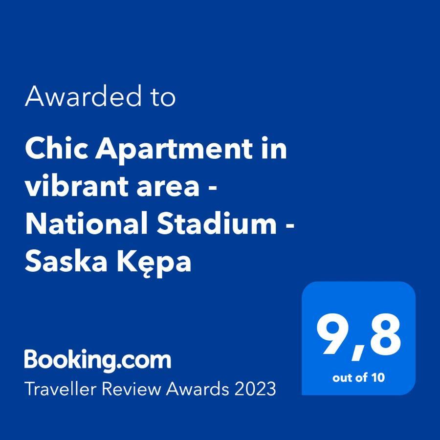 Chic In Vibrant Area - National Stadium - Saska Kepa Warsaw