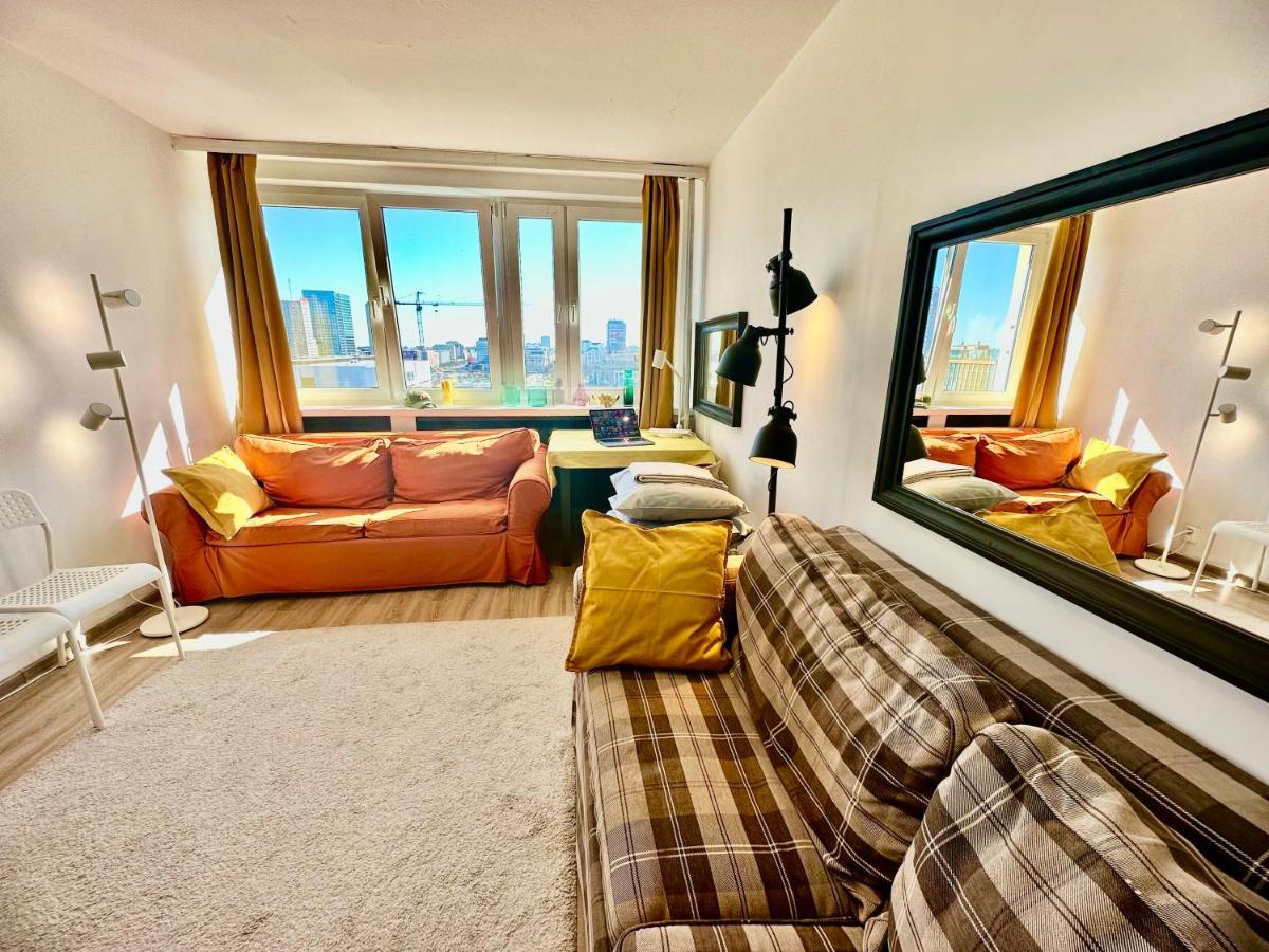 Apartament Super Brown 2x Metro Nowy Wifi Netflix Spotify Panorama Miasta Warszawa