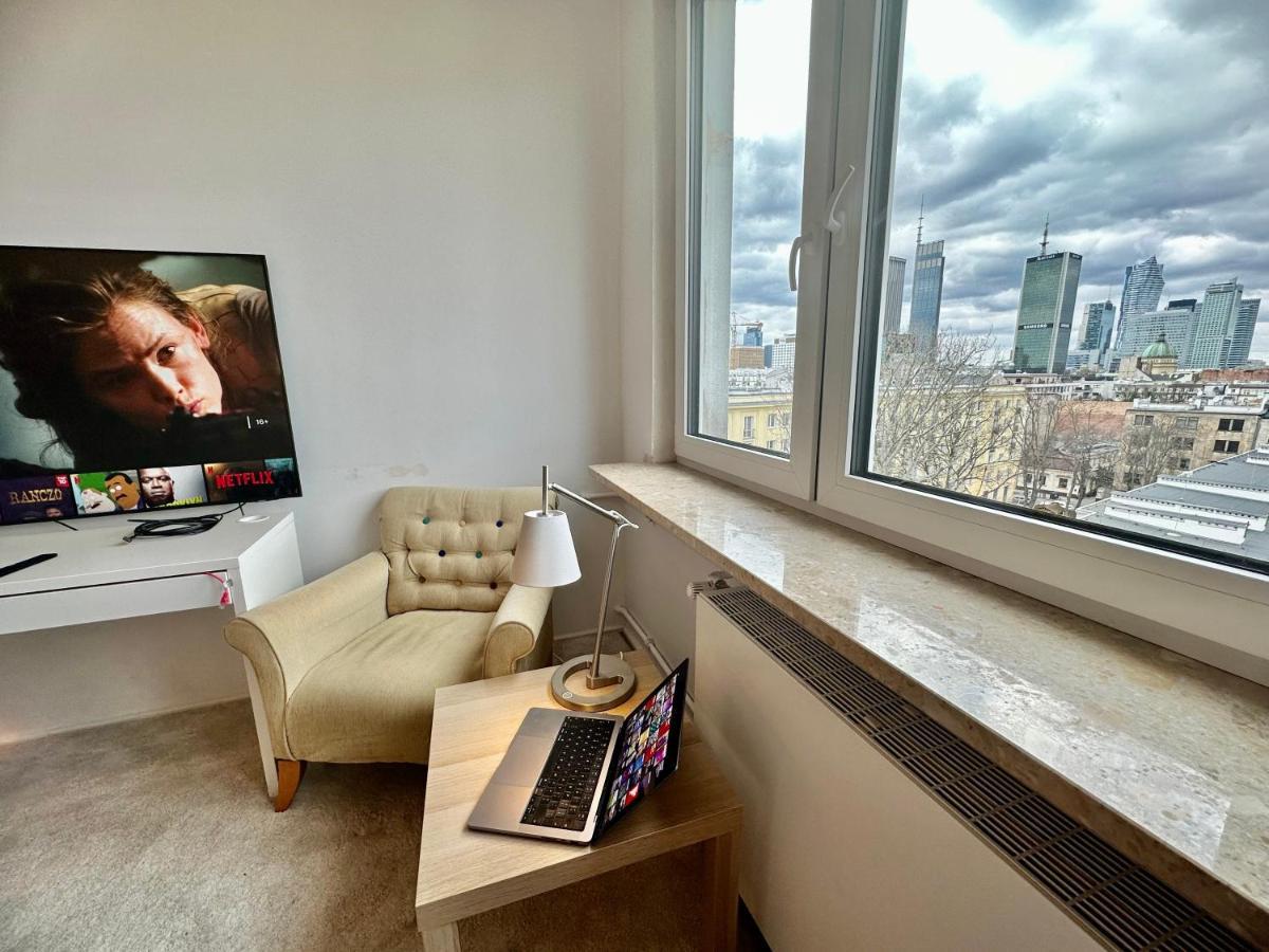 Apartment Super Beauty Metro Wifi 65'tv Netflix Hbo Appletv+ Warsaw