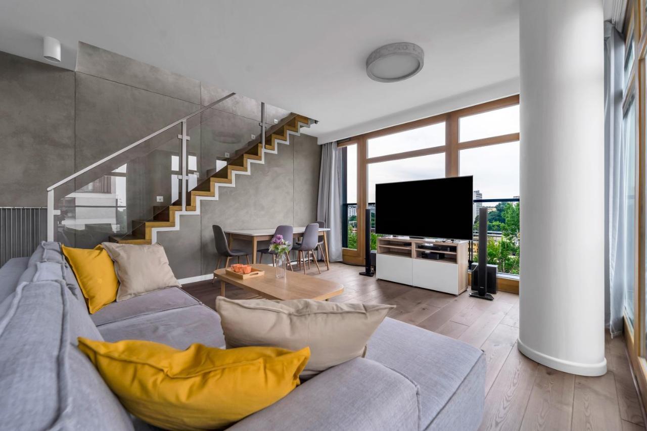 Apartment Prestige - 86m2, Two-level Loft, Parking - By Rentujemy Warsaw