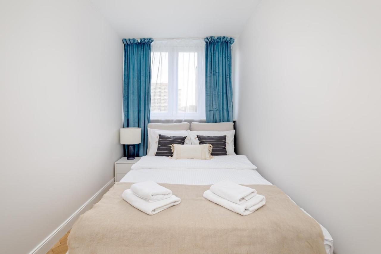 Ecru Boho Living With View Warszawa