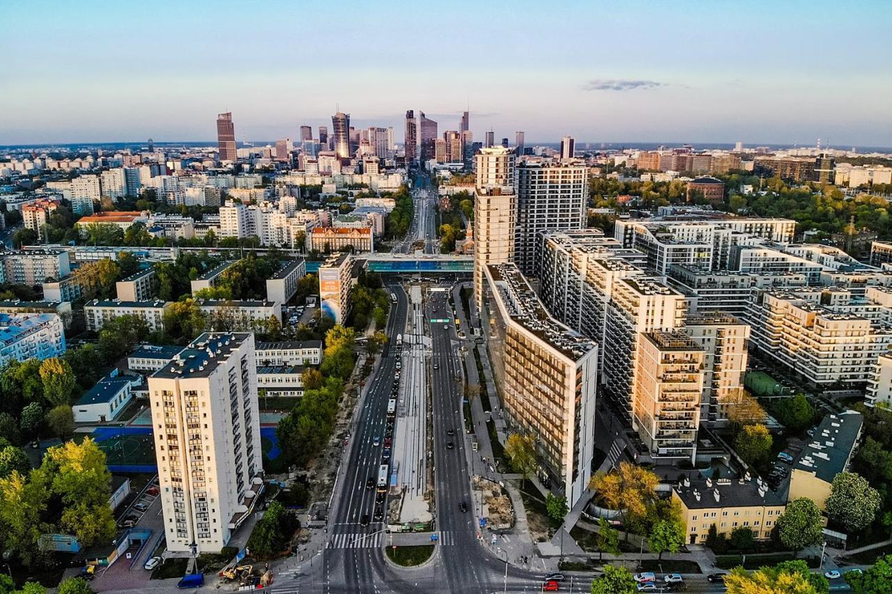 Kasprzaka 29 - Bezplatny Parking - Free Parking - Piekny Widok Na Centrum Miasta - Duzy Balkon - Smart Tv 55 Cali - Wifi - Better Căn hộ Warsaw