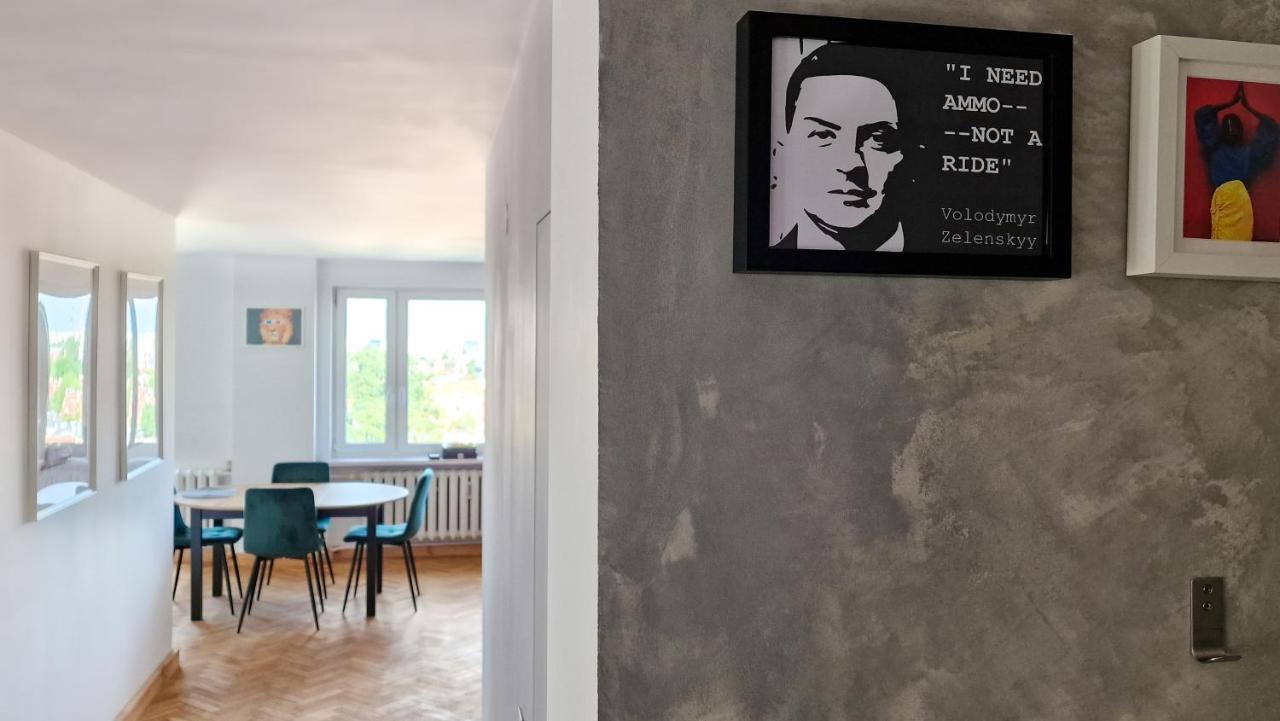 Spacious Flat With Amazing View - Fast Wifi Apartment Warsaw