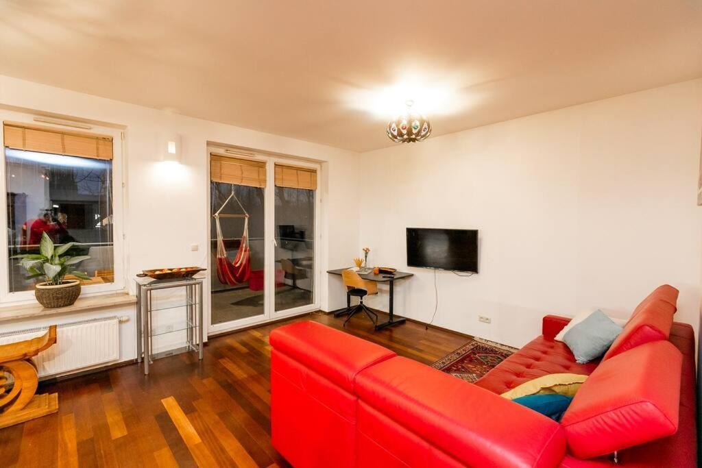 Stunning Apartment. Garage. Security. Mokotow Area Warsaw