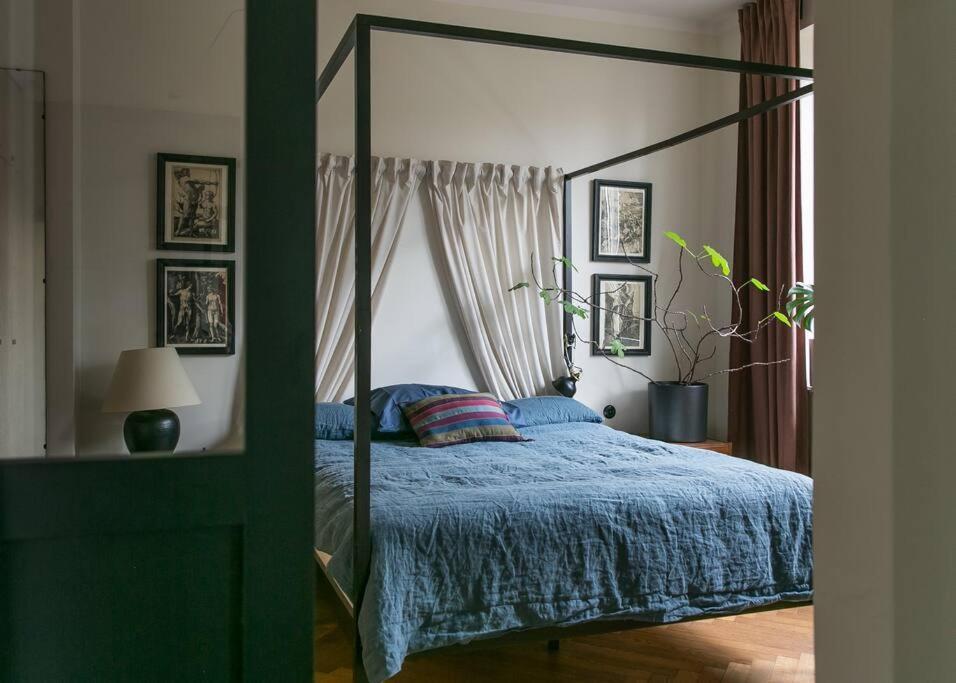 Dark Blue Apartment