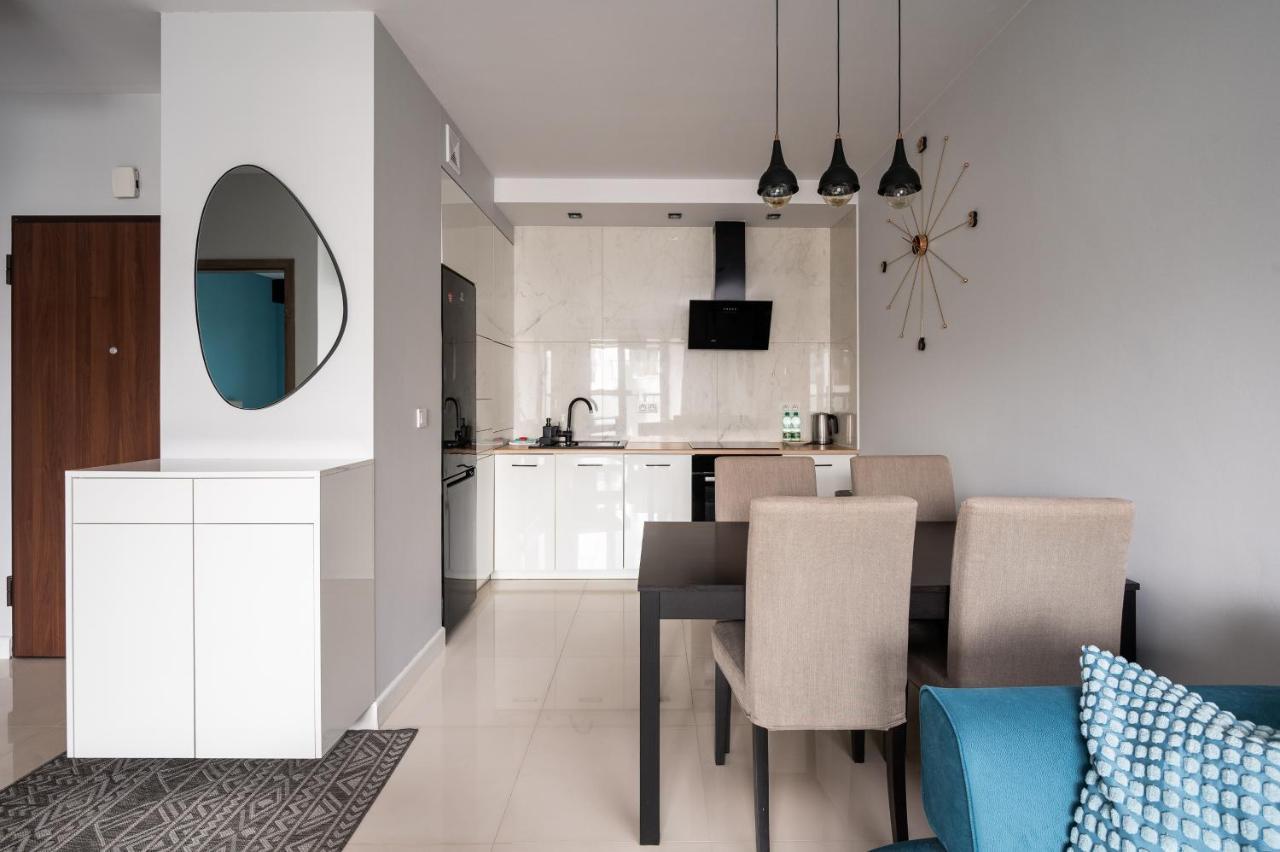 Apartment Bluszczanska Blue Modern