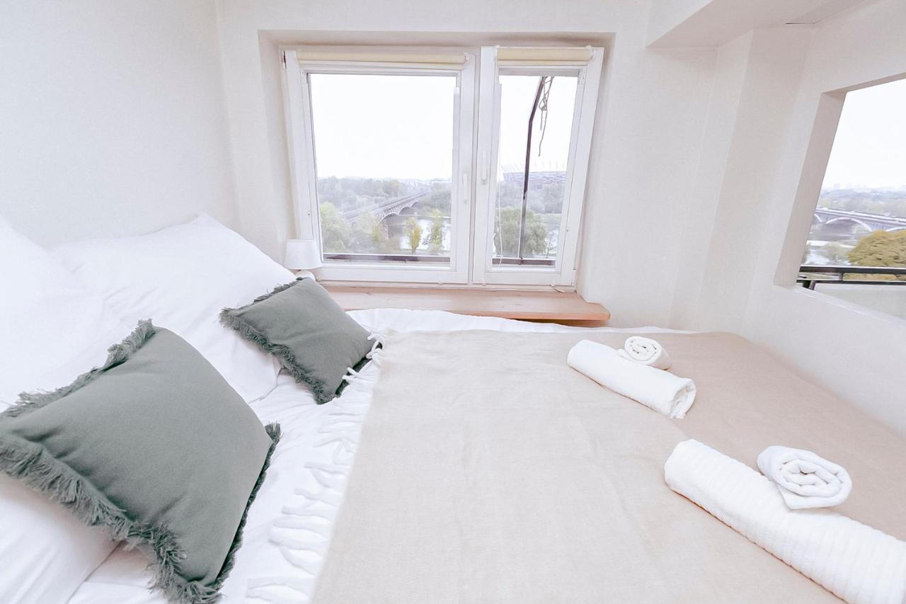 Salezego 6 Piekny Widok Na Stadion Narodowy Oraz Wisle Bardzo Duzy Balkon - Better Apartament *