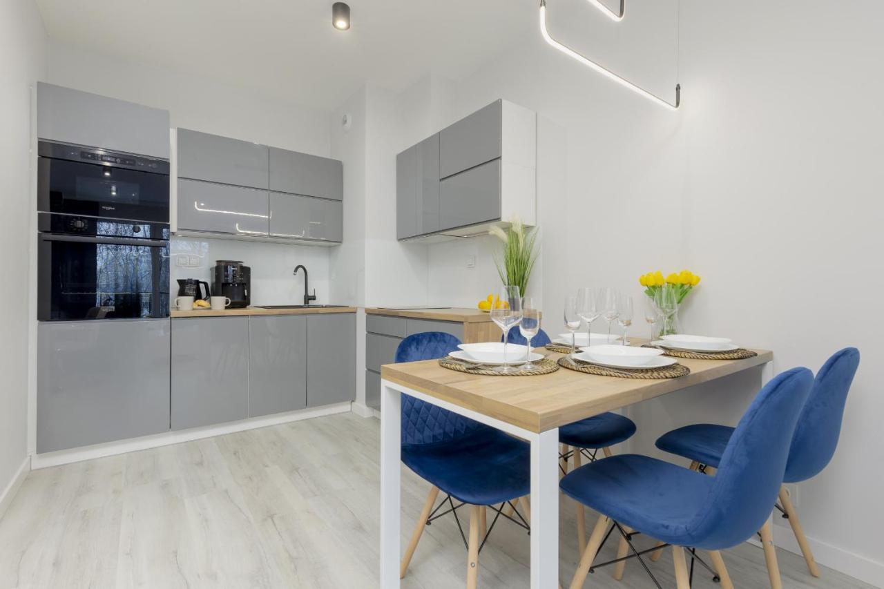 Dark Blue And Grey With Pastel Bedroom In By Renters Apartment Warsaw