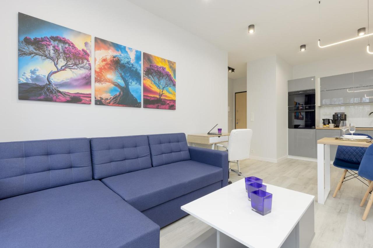 Dark Blue And Grey With Pastel Bedroom In By Renters Warsaw