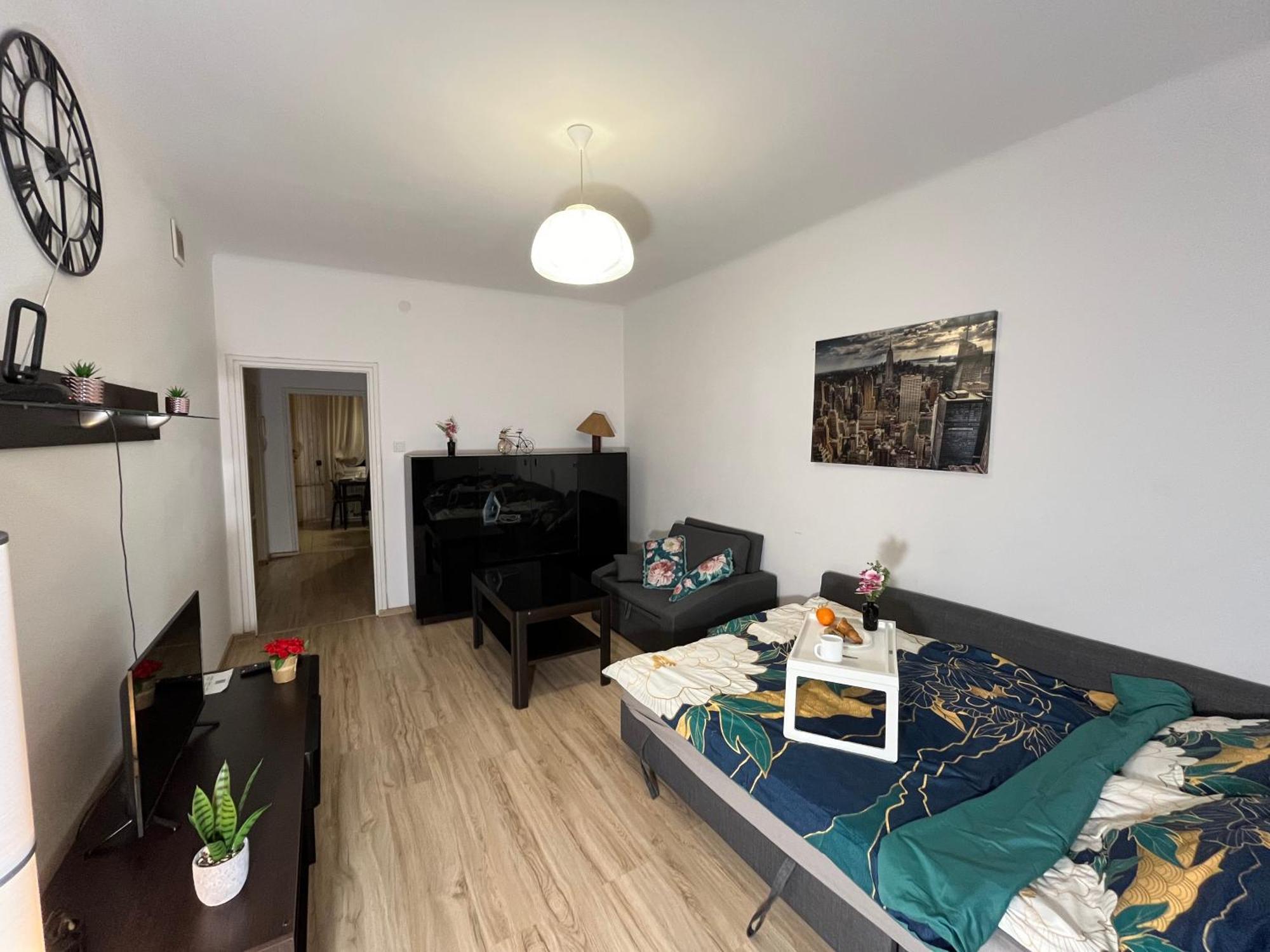 Apartment Przestronna Kawalerka Mokotow Dla 3 Osob