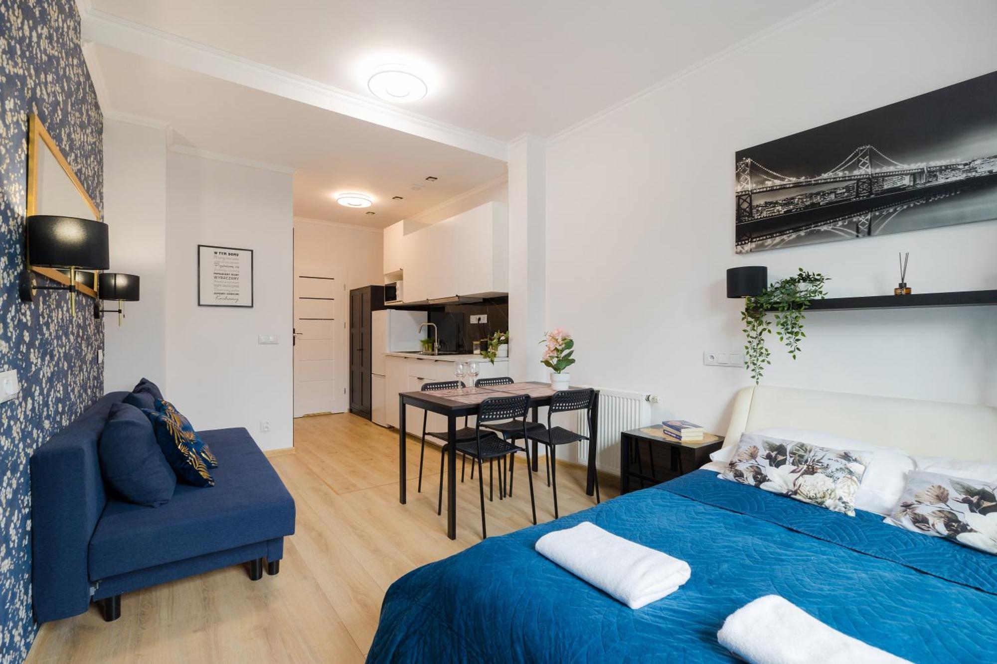Apartment Stadion Narodowy Unit Apartmentmini Super Lokalizacja Przy Metro Ministudio With Private Banthroom Warschau