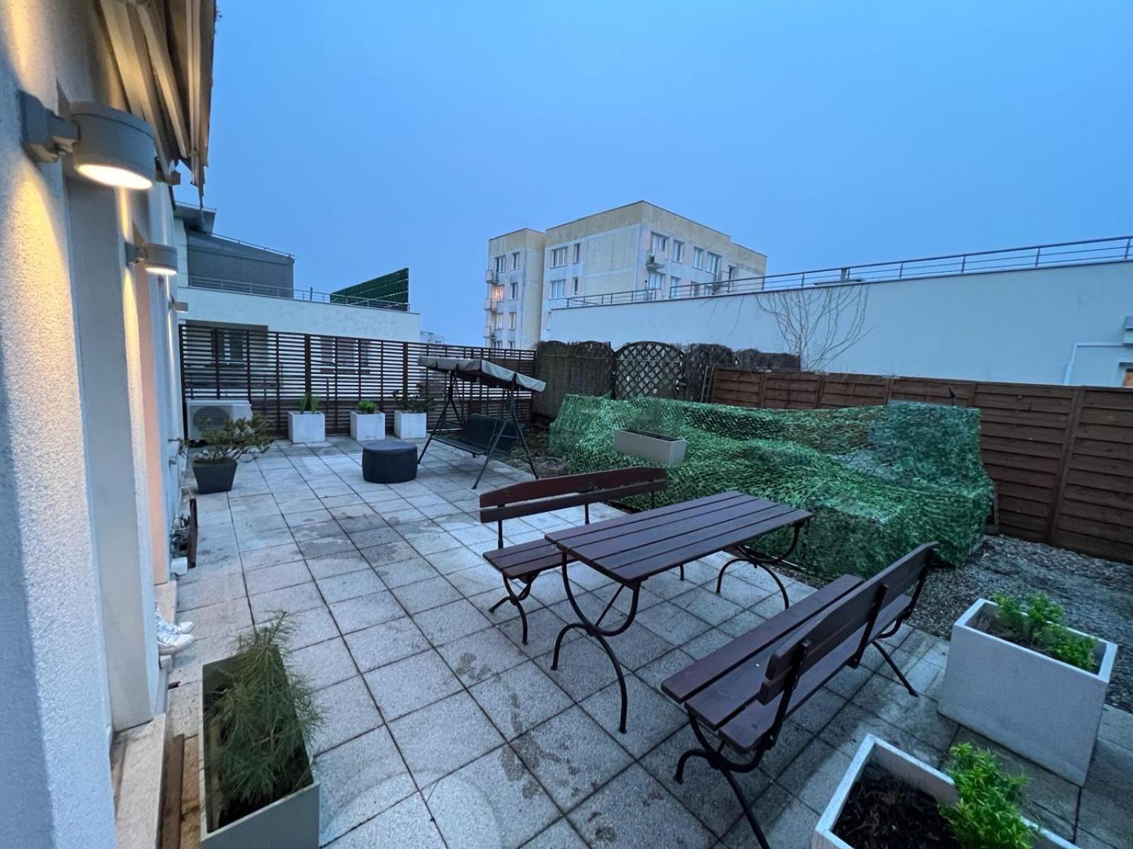 Penthouse Na Wylacznosc - Taras Z Jacuzzi - Stadion Narodowy - Saska Kepa Do 8 Osob Apartamento *