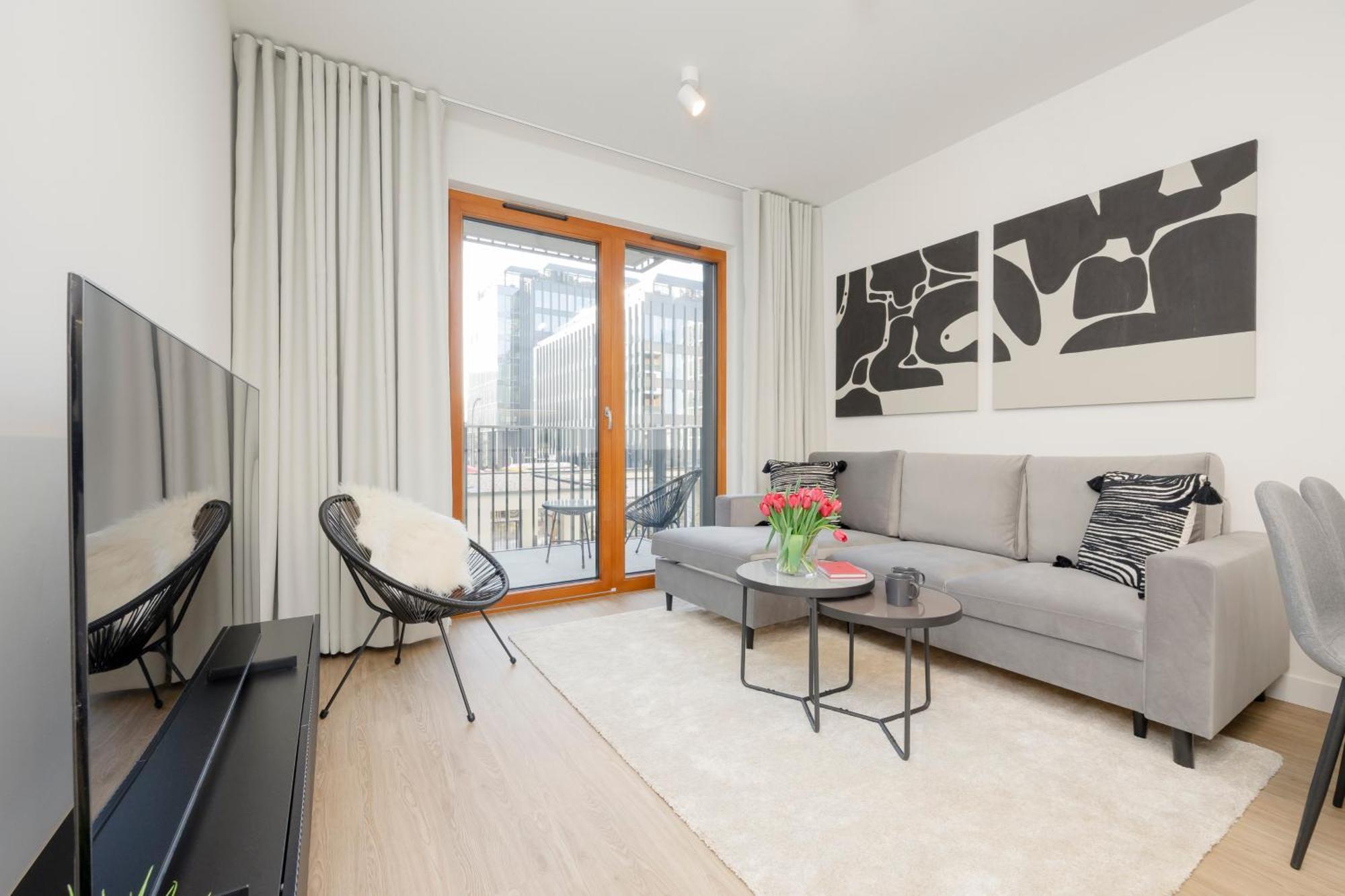 Three-bedroom Mokotow With Balcony By Renters