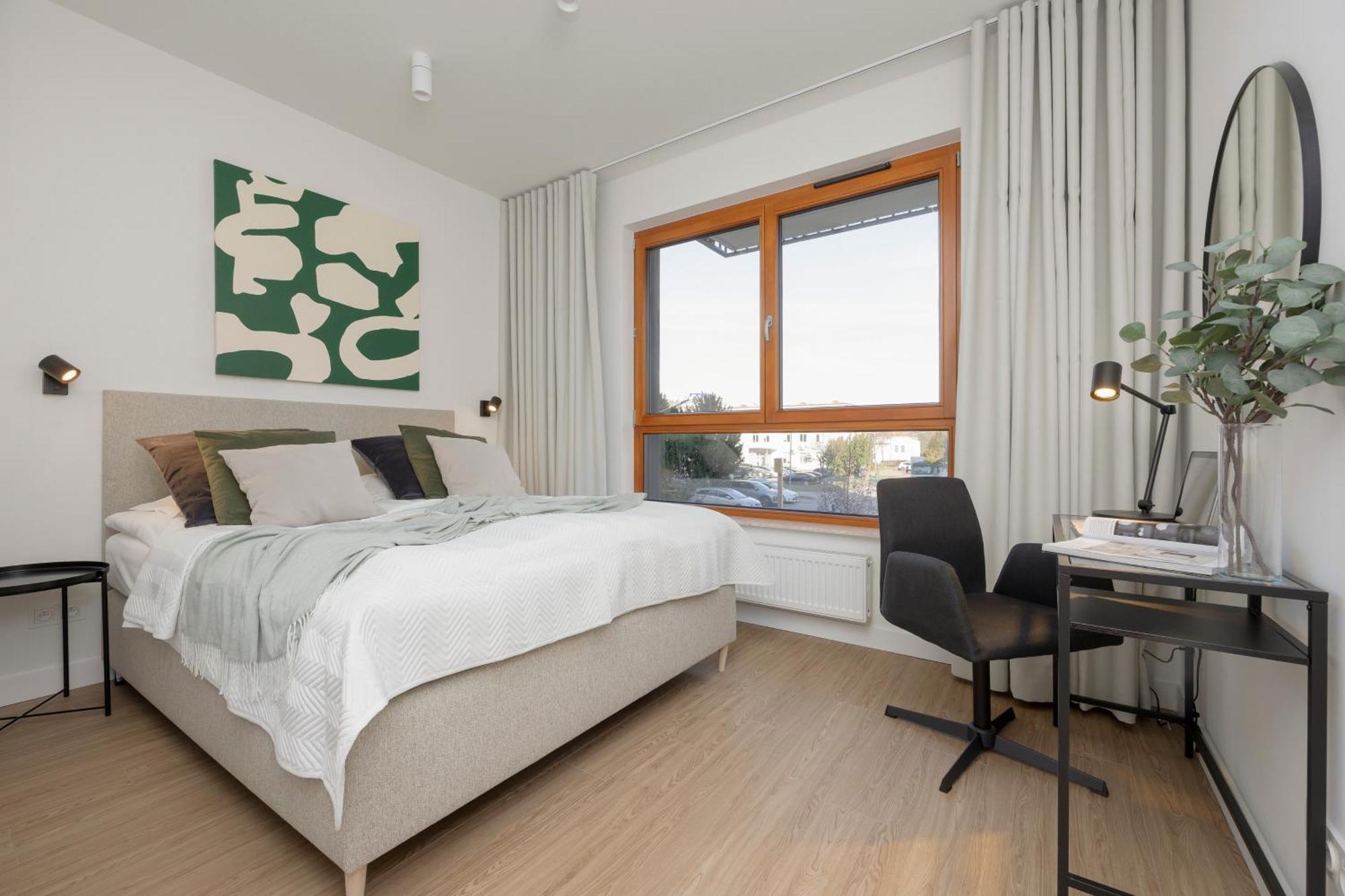 Three-bedroom Mokotow With Balcony By Renters Apartment Warsaw