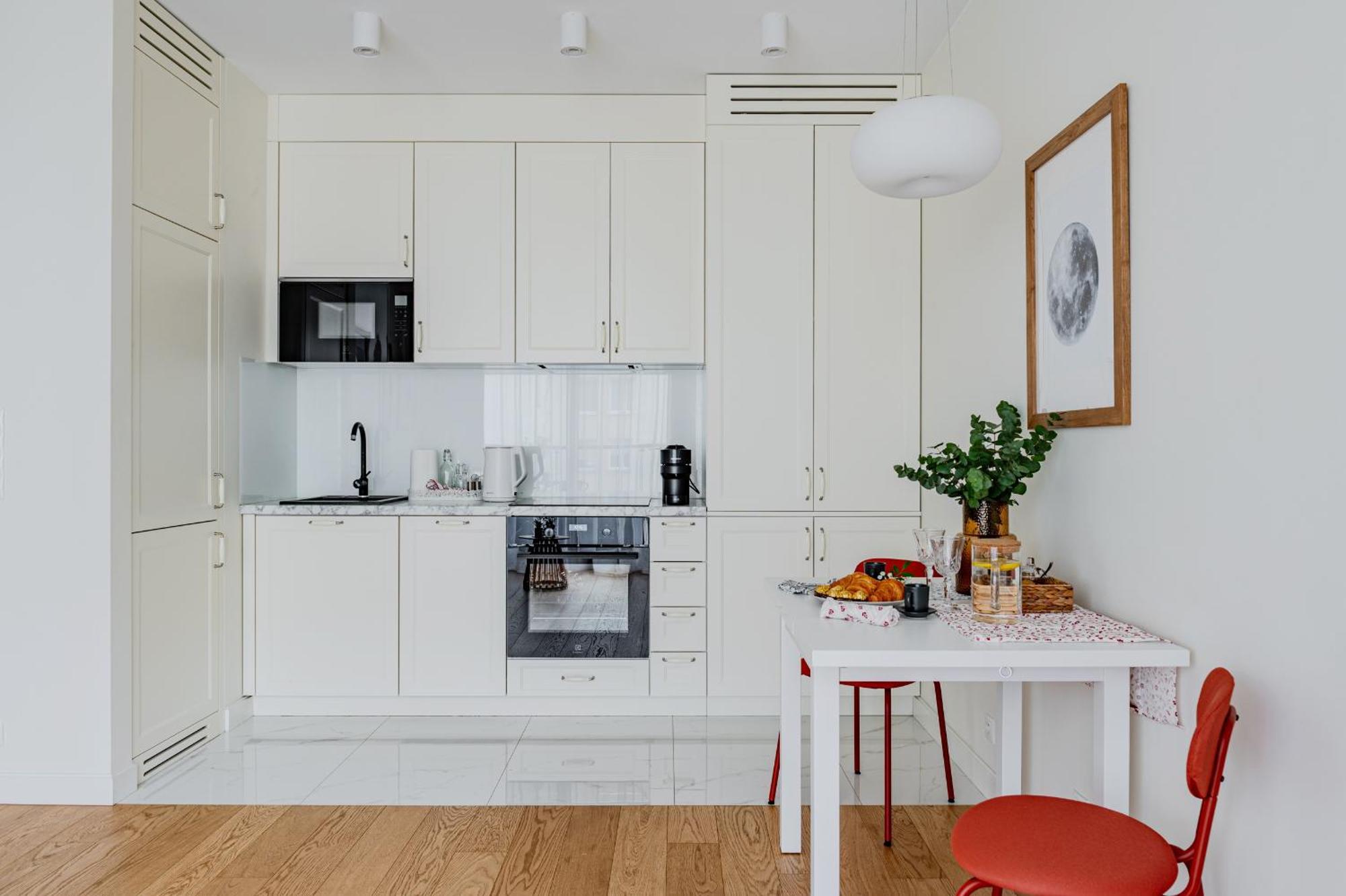 Apartment Powoli:komfortowe, Jasne,klima