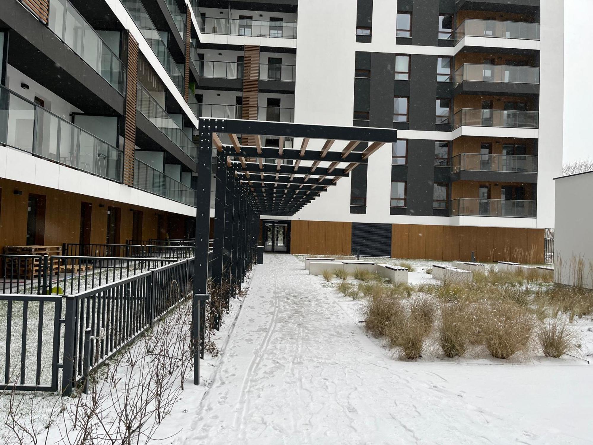 Apartment Airport Wyscigi - City And Green View With Underground Garage *