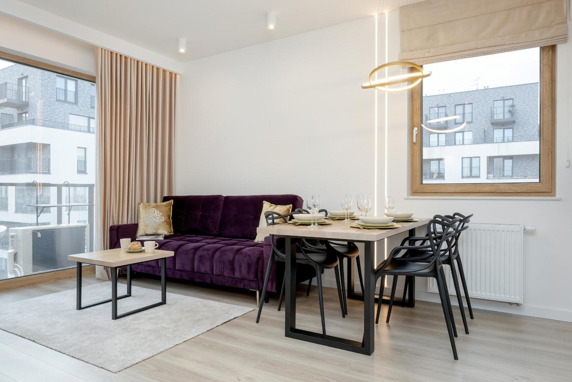 Apartament Mokotow Stylish With Parking & Balcony By Renters Prestige