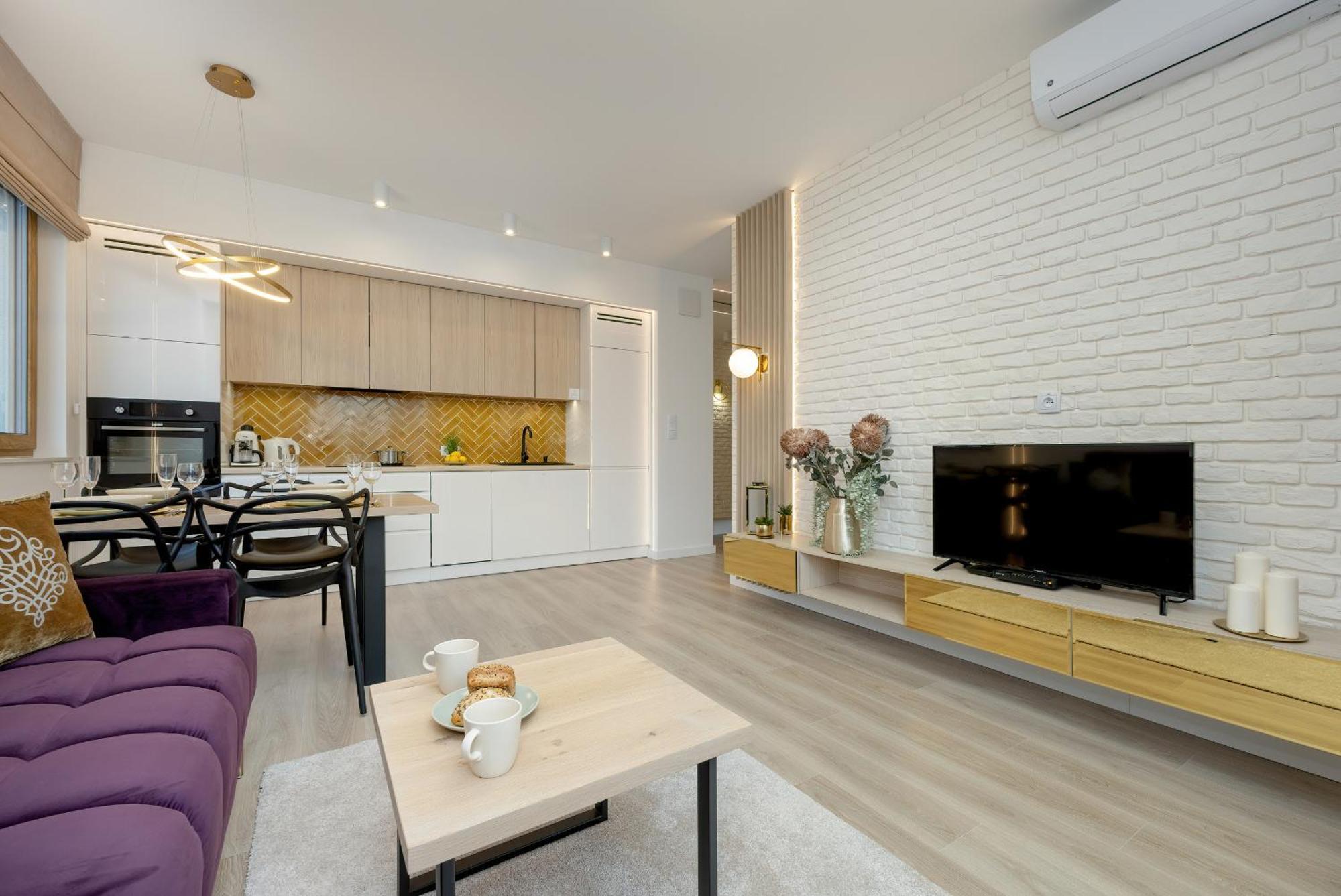 Apartament Mokotow Stylish With Parking & Balcony By Renters Prestige