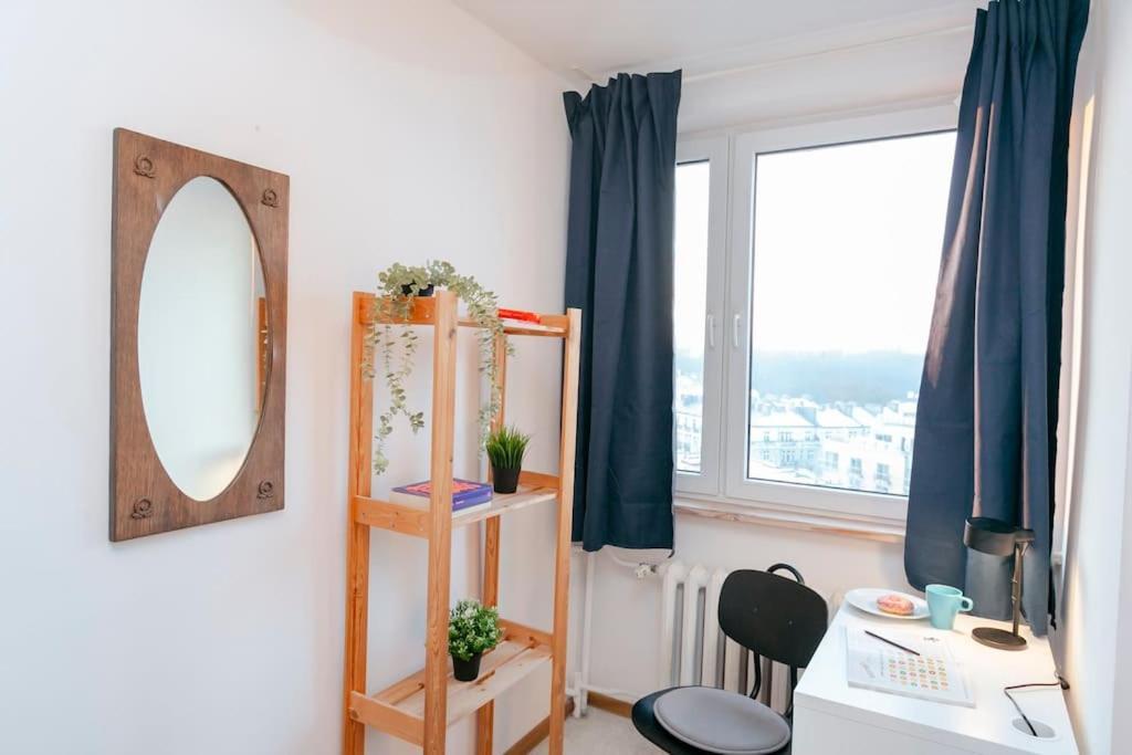 Wawaview! With An Amazing View! Powisle. Apartment