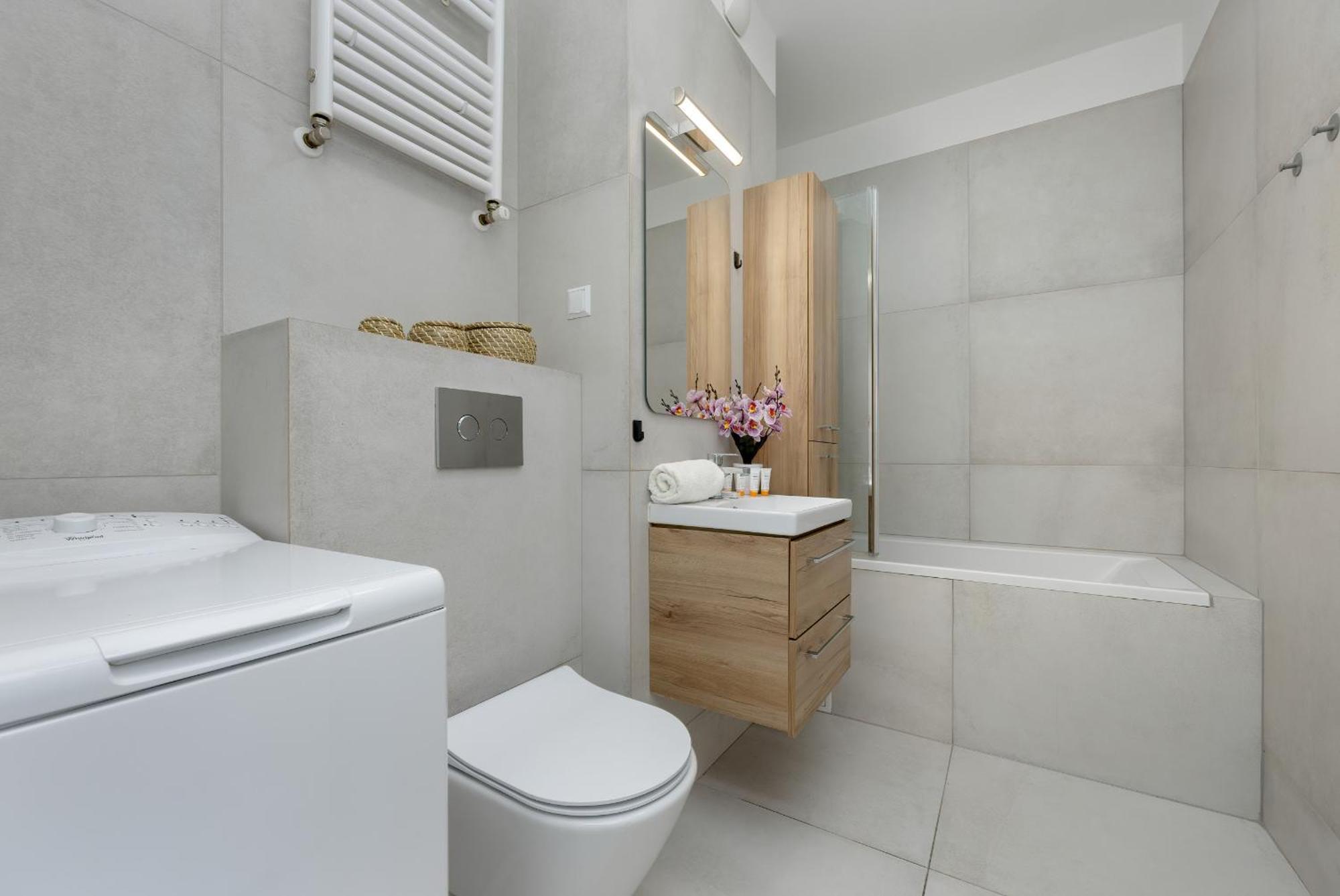 Apartamento Modern With Balcony & Parking Mokotow By Renters