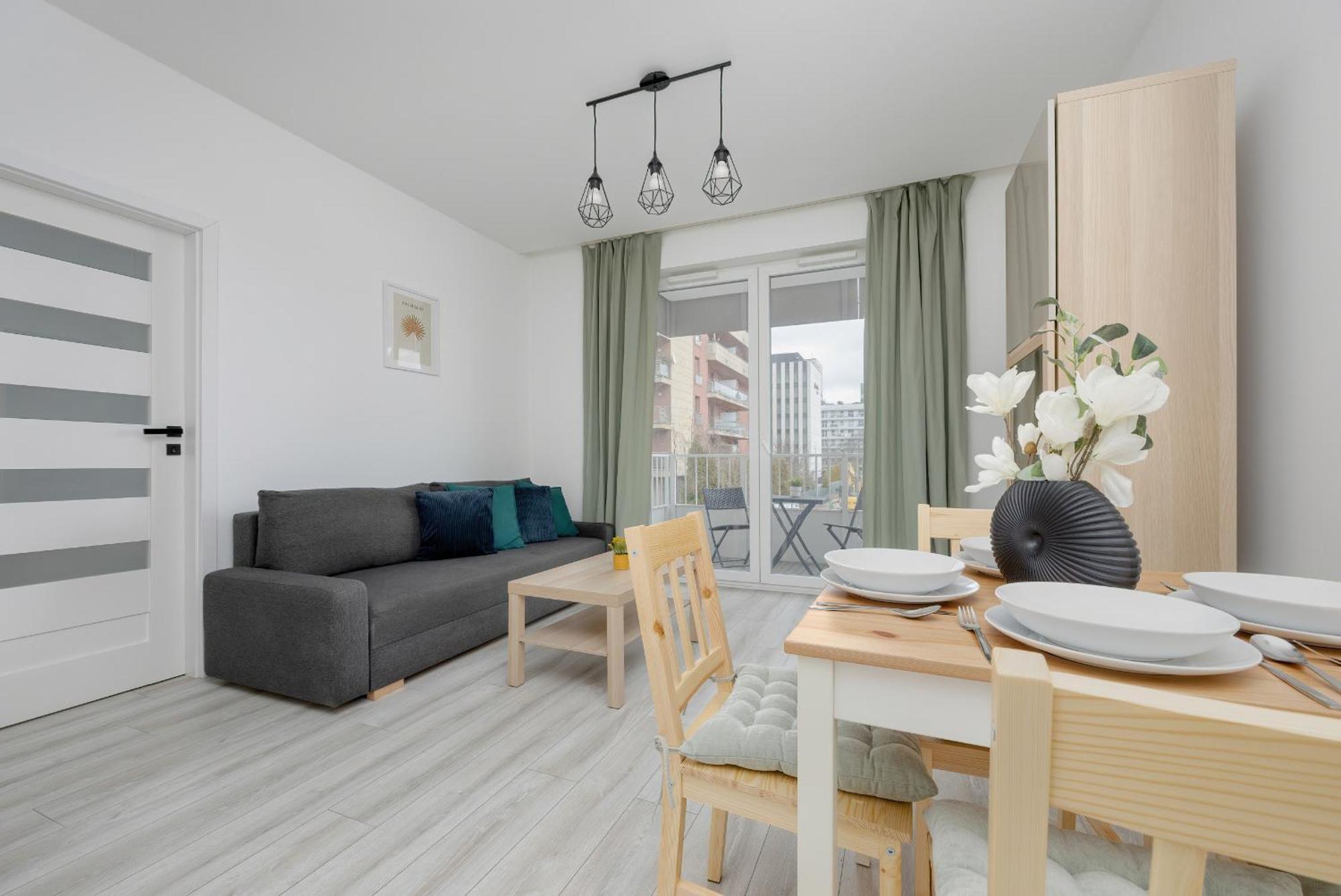 Apartamento Modern With Balcony & Parking Mokotow By Renters