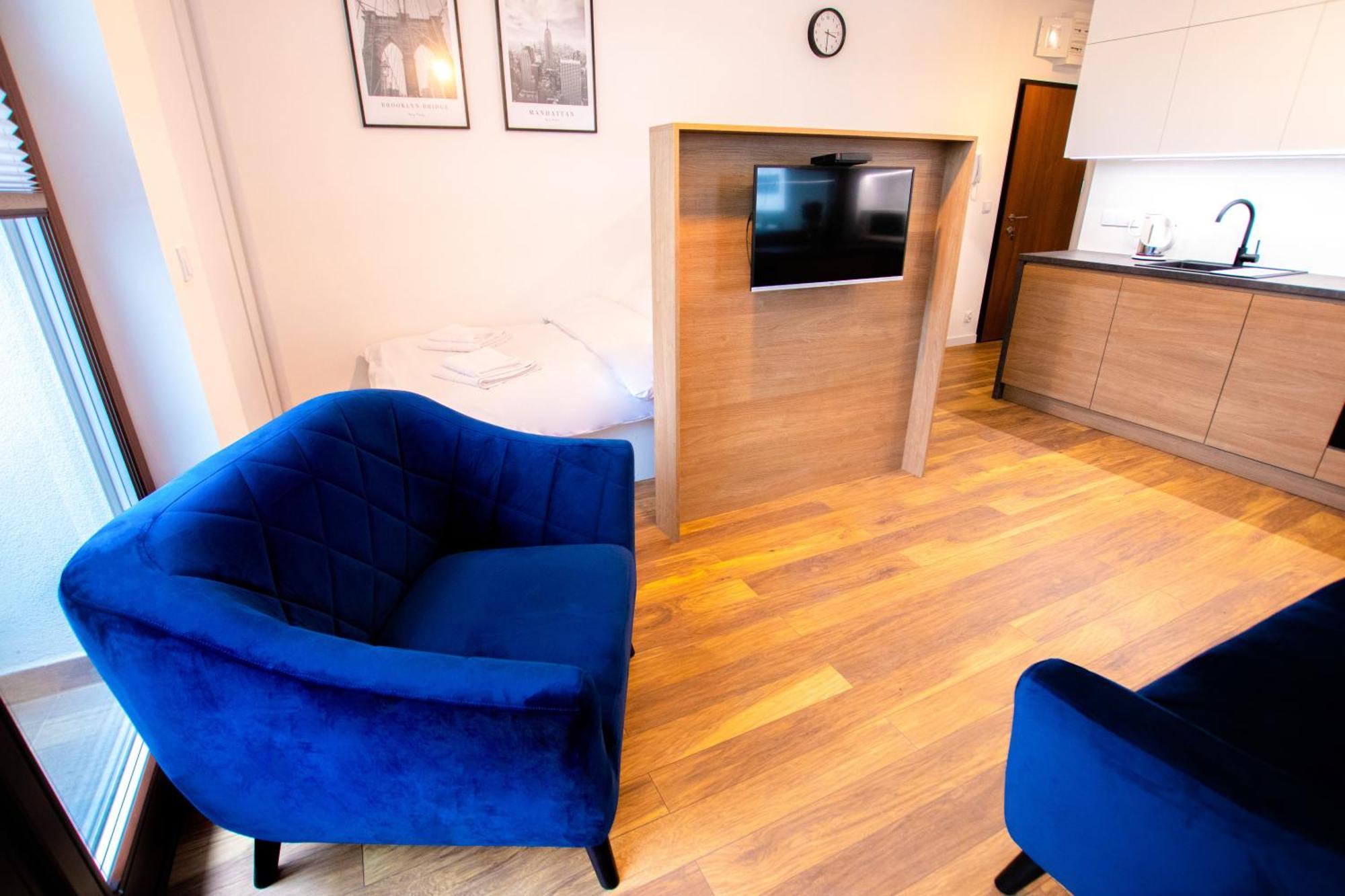 High Standard Studio. City Center. Free Parking. Apartment Warsaw