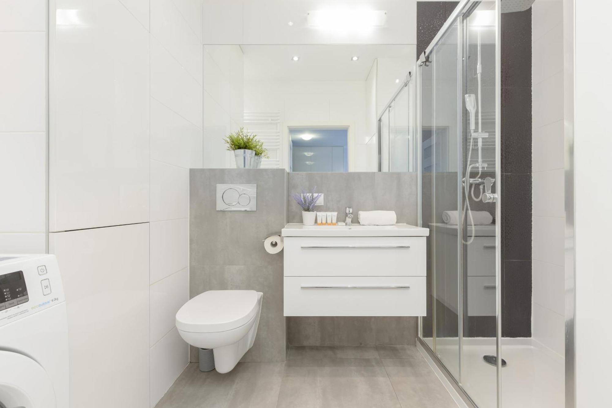 Apartment Subtle Colors In With Furnished Balcony By Renters Warsaw
