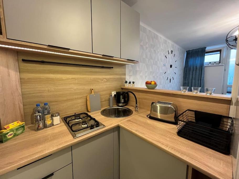 Z Panoramicznym Widokiem W Centrum Apartamento Varsóvia