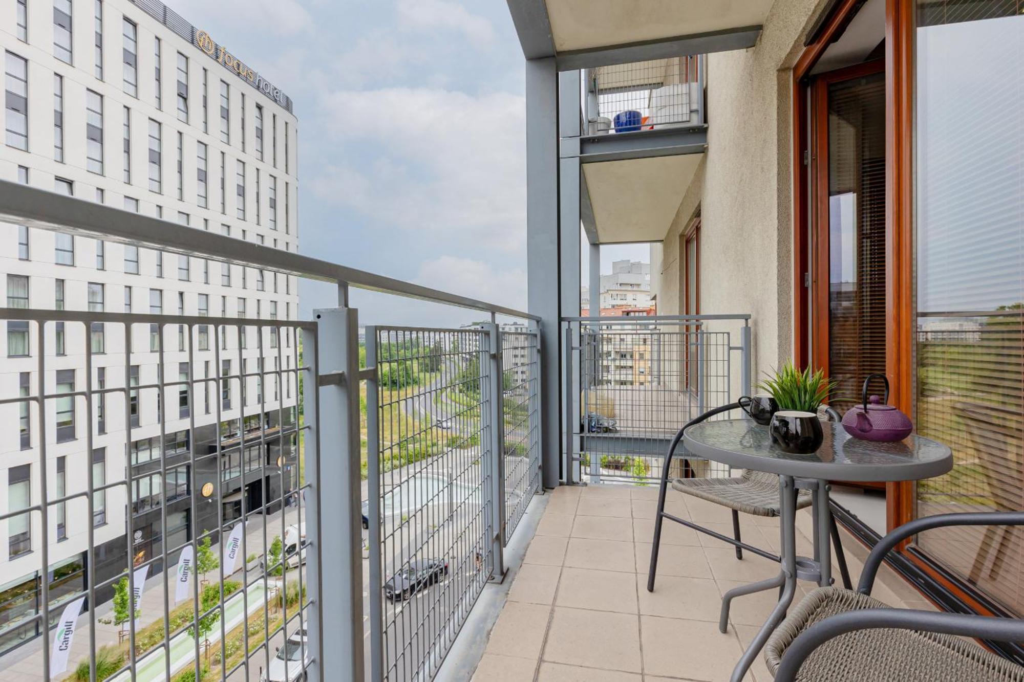 Woronicza With Balcony In Warsaw's Mokotow By Renters * Warsaw