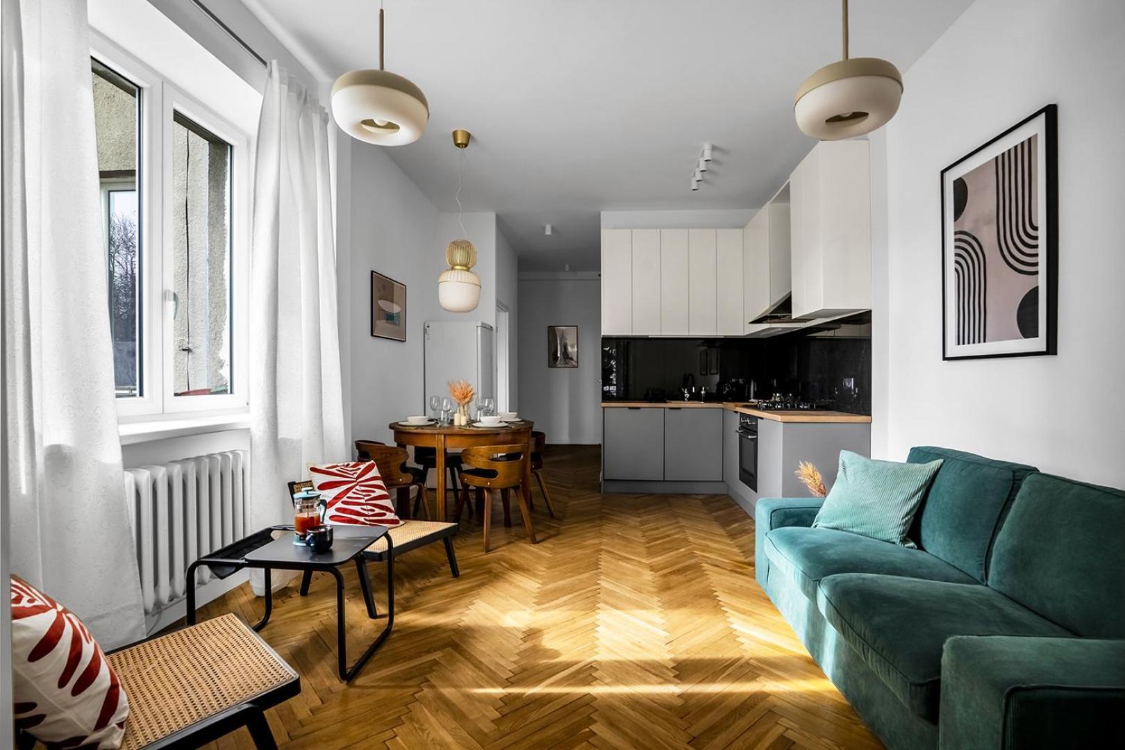 Near River - 58m2, Balcony, Metro - By Rentujemy * Warsaw