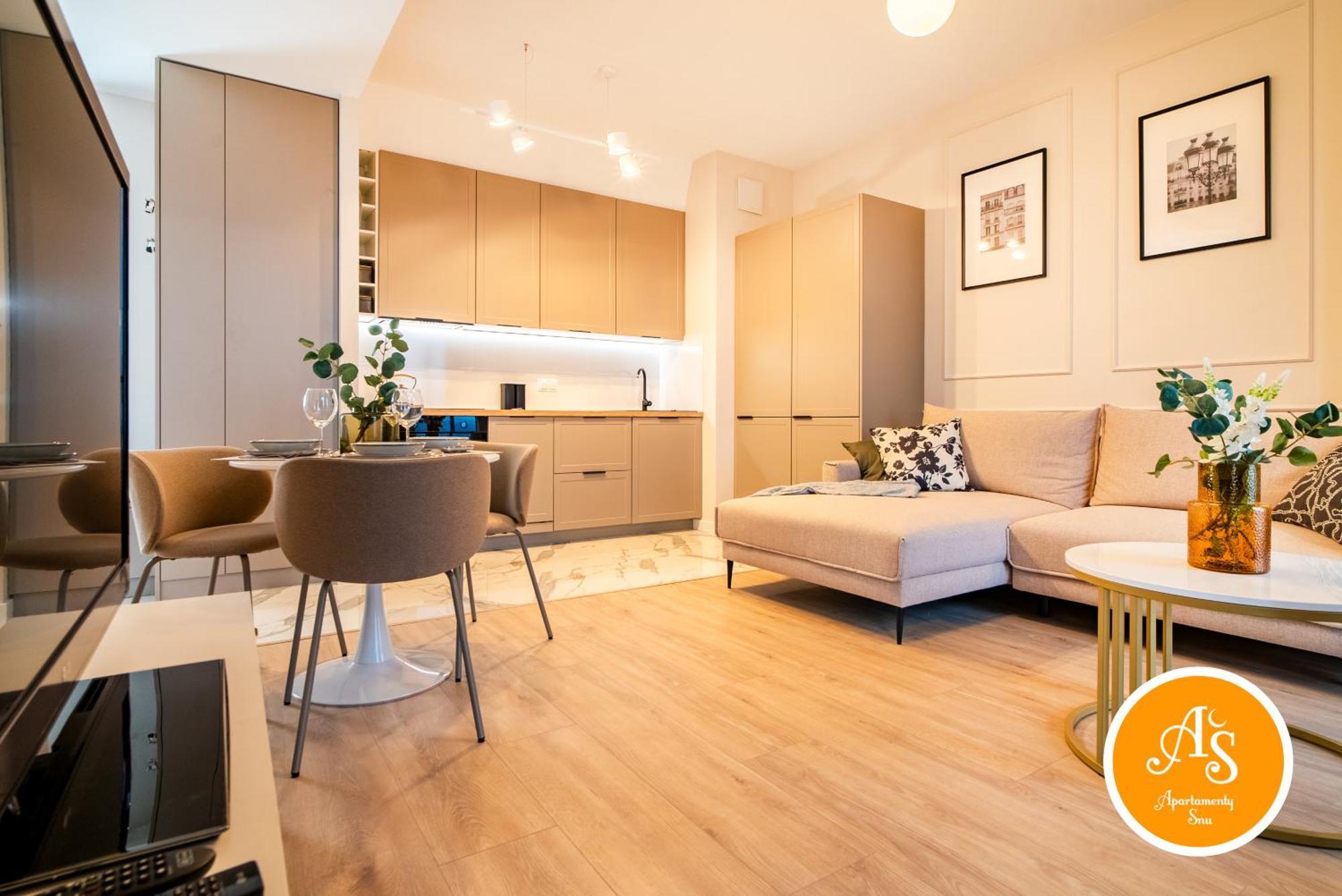 Apartment Apartamentysnu, Wola Tower Z Parkingiem
