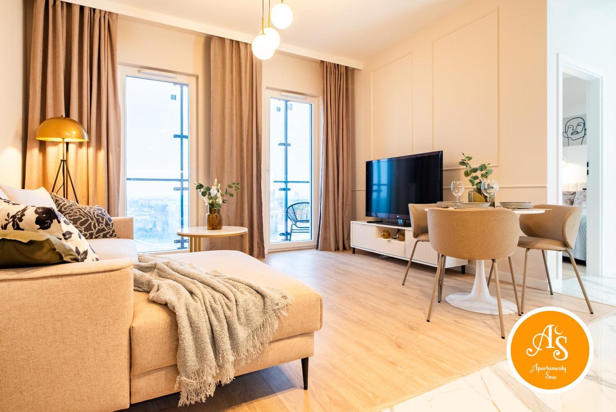 Apartamentysnu, Wola Tower Z Parkingiem Apartment