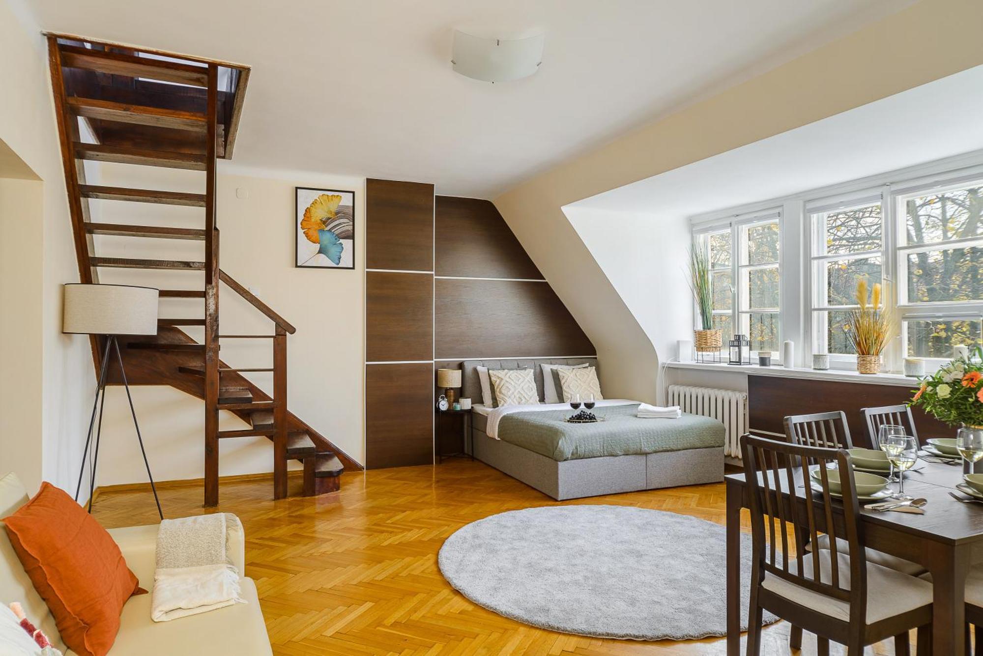 Apartment Lumina 2-level Near Multimedialny Park Fontann Warsaw