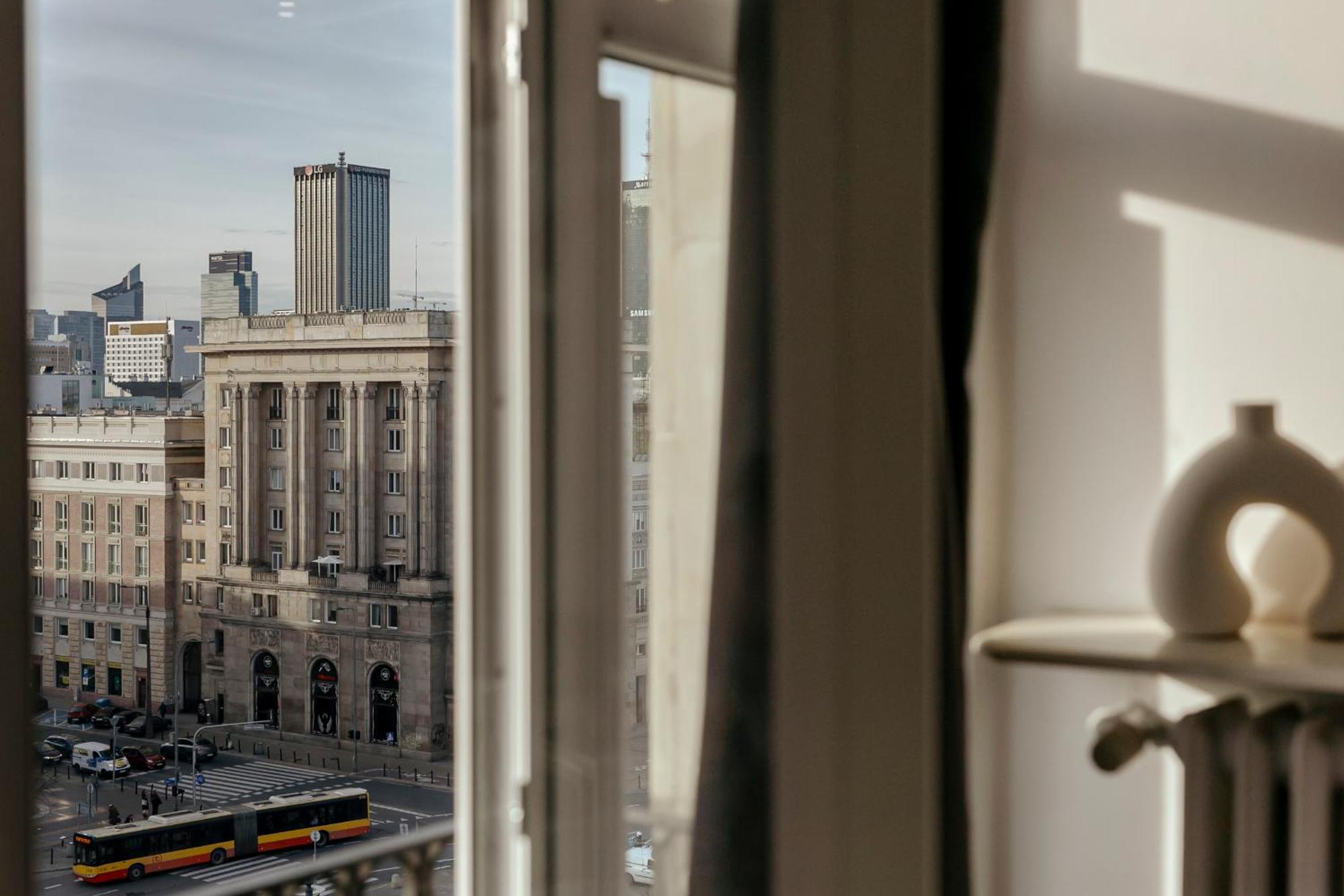Plac Konstytucji 6 Orange: Panorama With Free Parking Apartment Warsaw