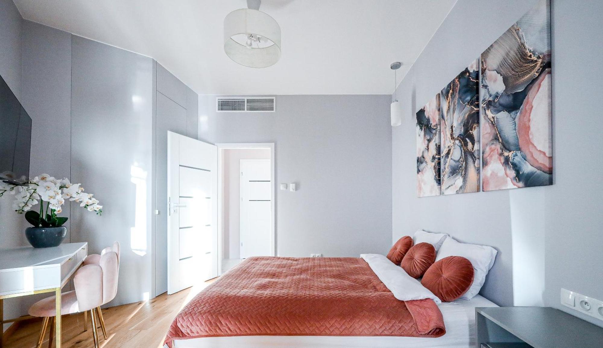 Kasprzaka 29 Wola Tower 3 Rooms, 80m2 16th Floor, Free Garage By Perfect * Warsaw