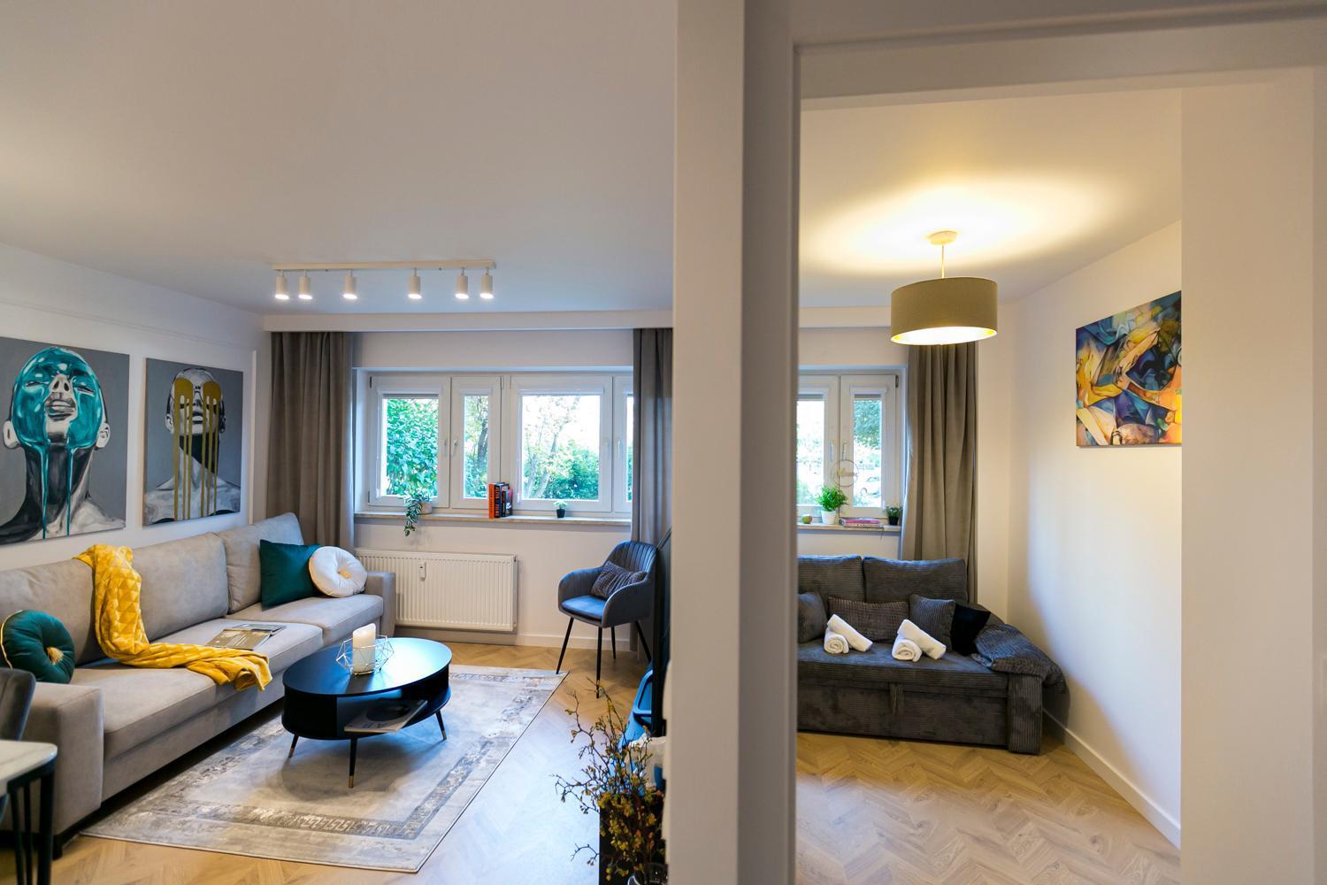 Zablocinska 6 - Bezplatny Parking - Apartament Dla 6 Osob - 400m Do Stacji Metra - Better Apartment *